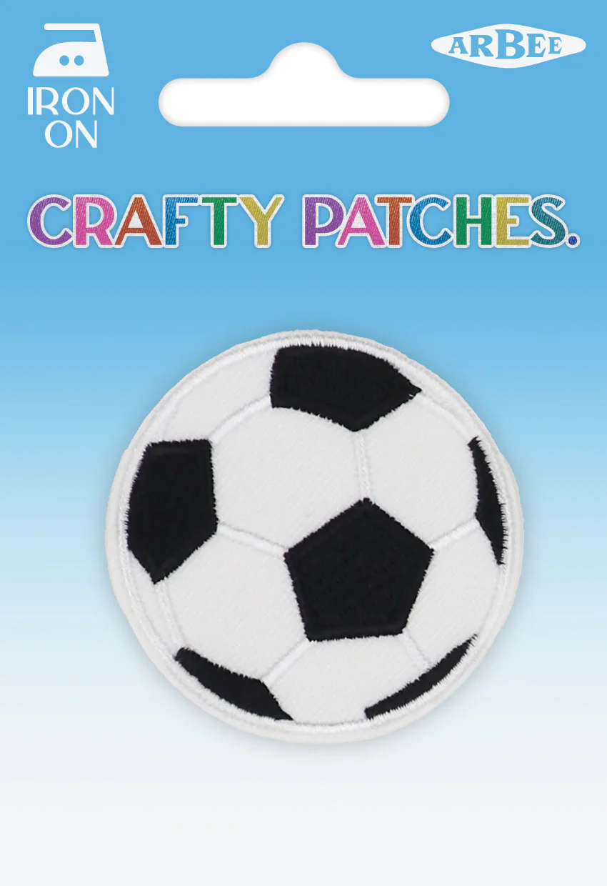 Arbee Crafty Patch, Patch Soccer- 5.5cm