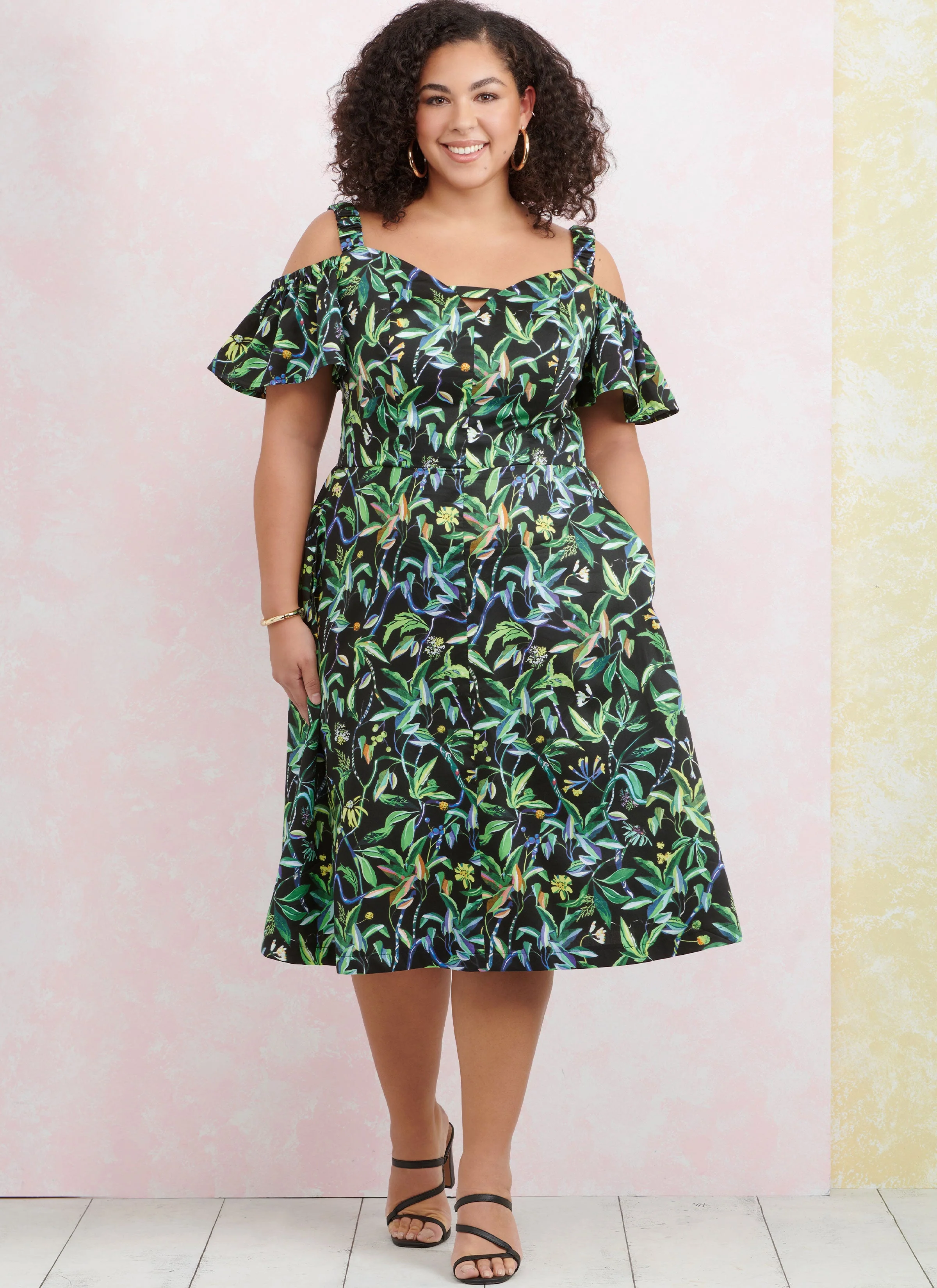 Simplicity Pattern 9919 Plus Size Dress