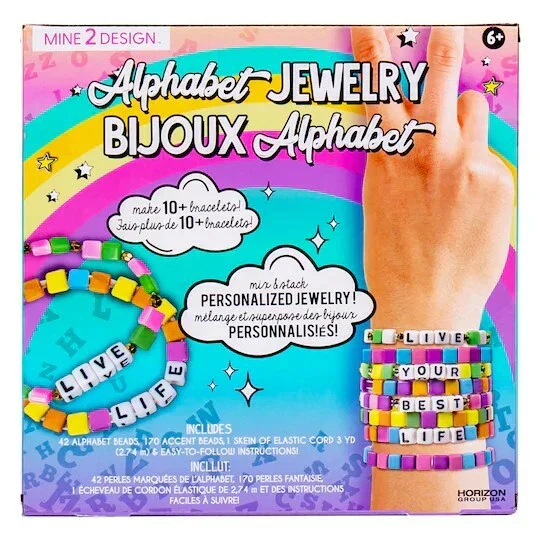 Alphabet Tile Jewelry