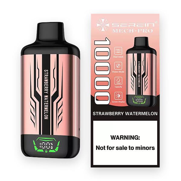 SEREIN MECH-PRO 10000 Puffs Strawberry Watermelon - VAPE WAREHOUSE -