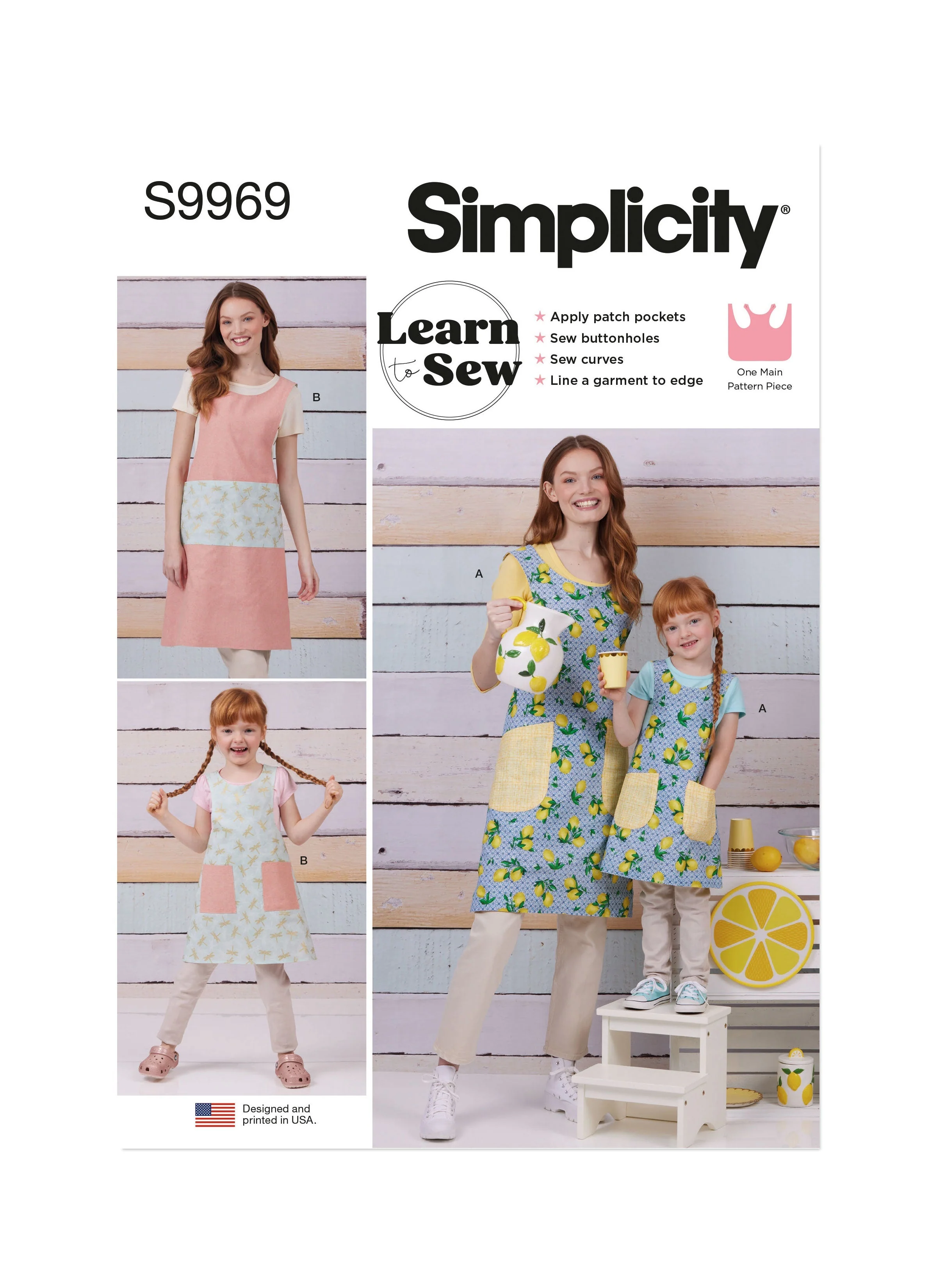 Simplicity Pattern 9969 Children