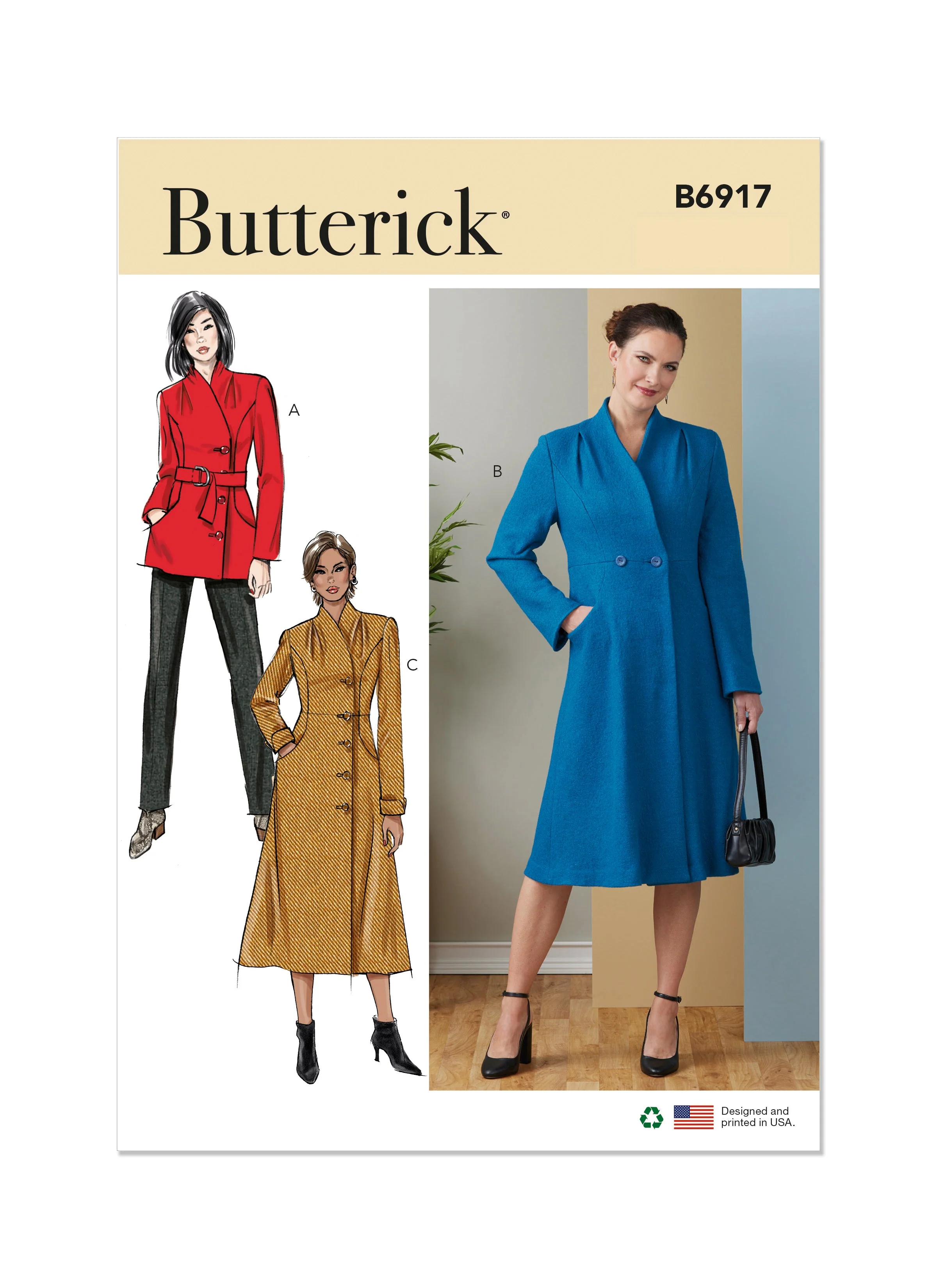 Butterick Pattern B6917 Misses