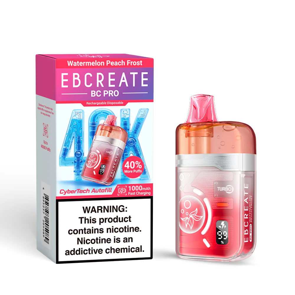 EBCREATE BC PRO oplaadbare wegwerpvape (alle smaken)