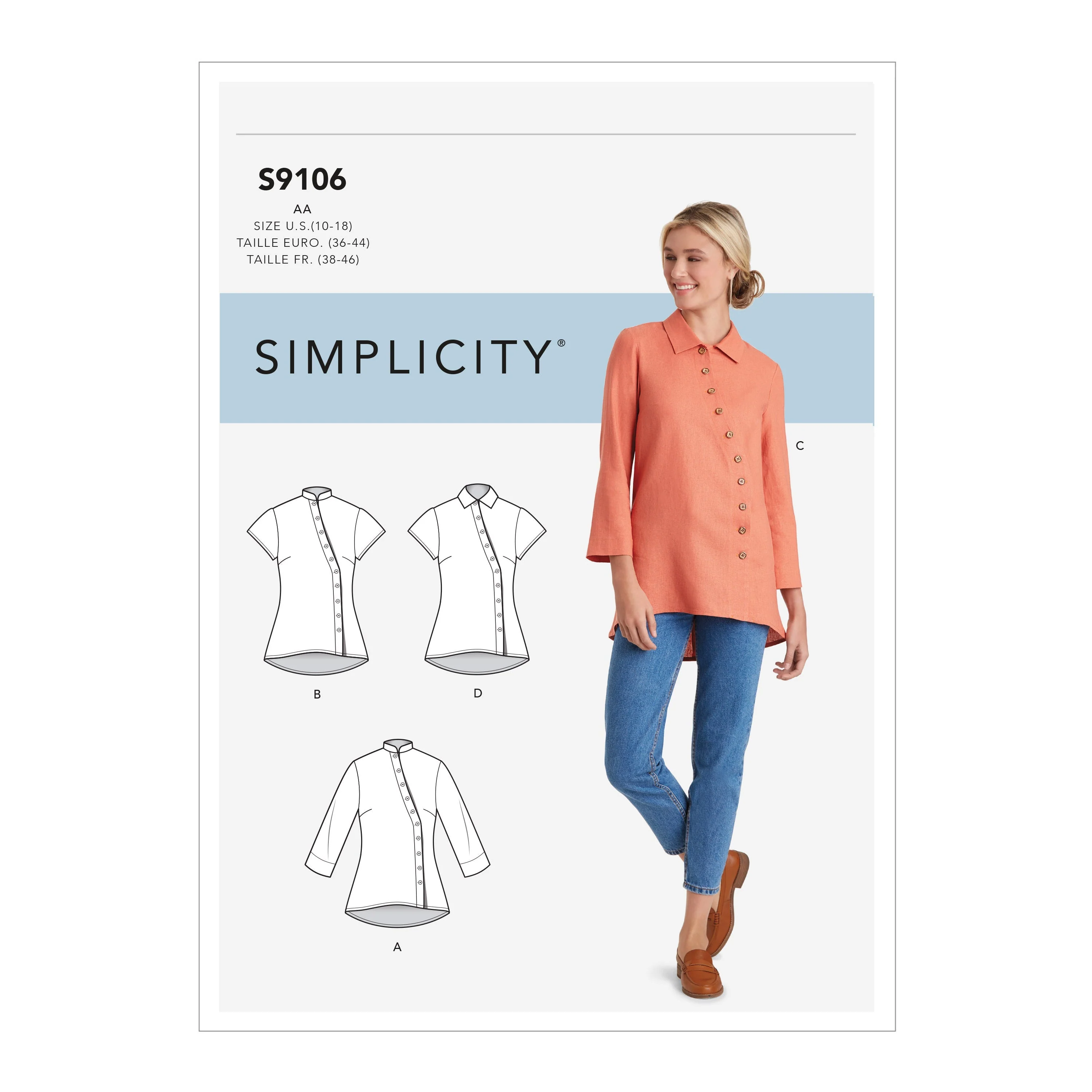 Simplicity Pattern 9106 Misses