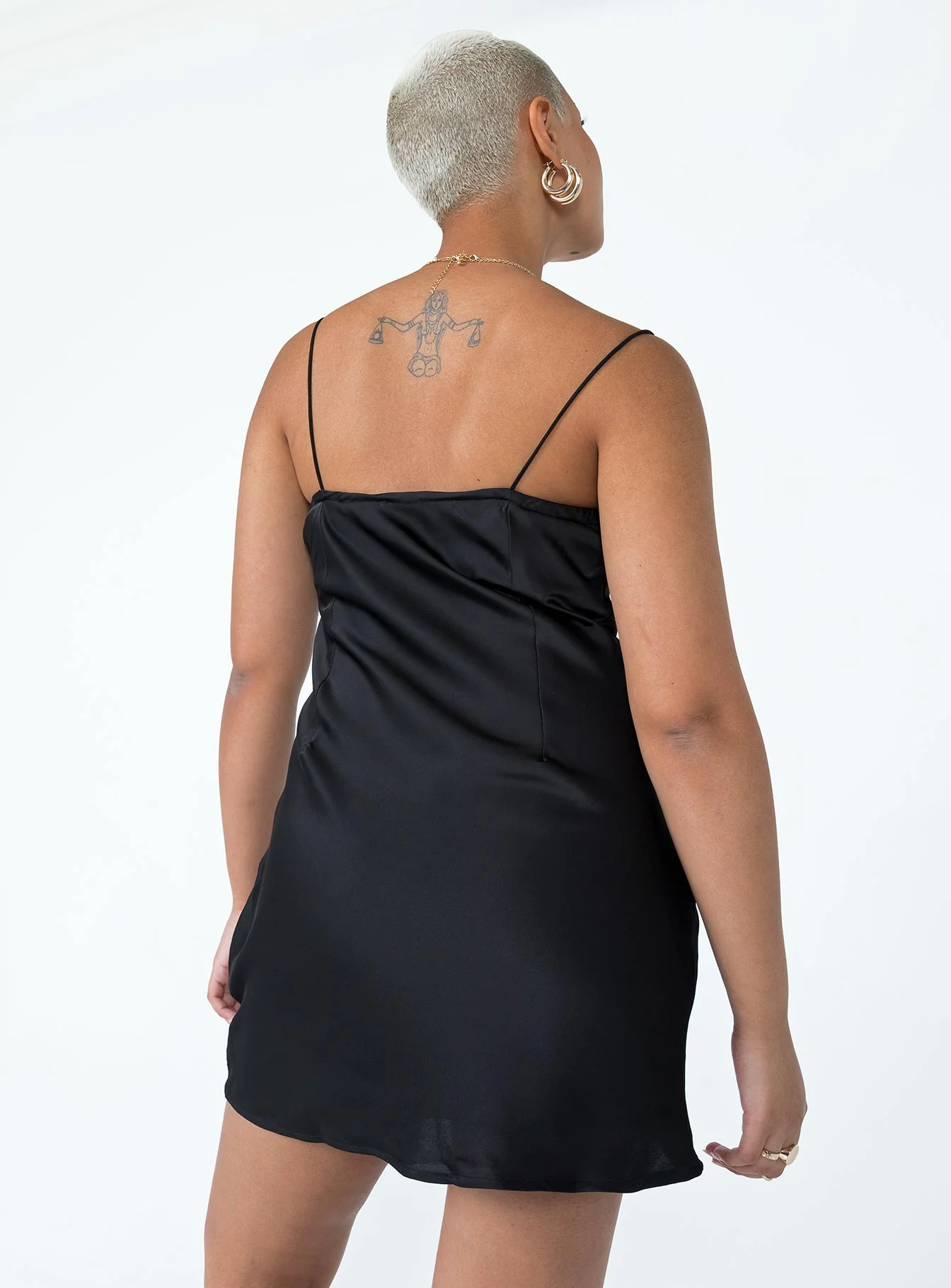 Snowbird Mini Dress Black