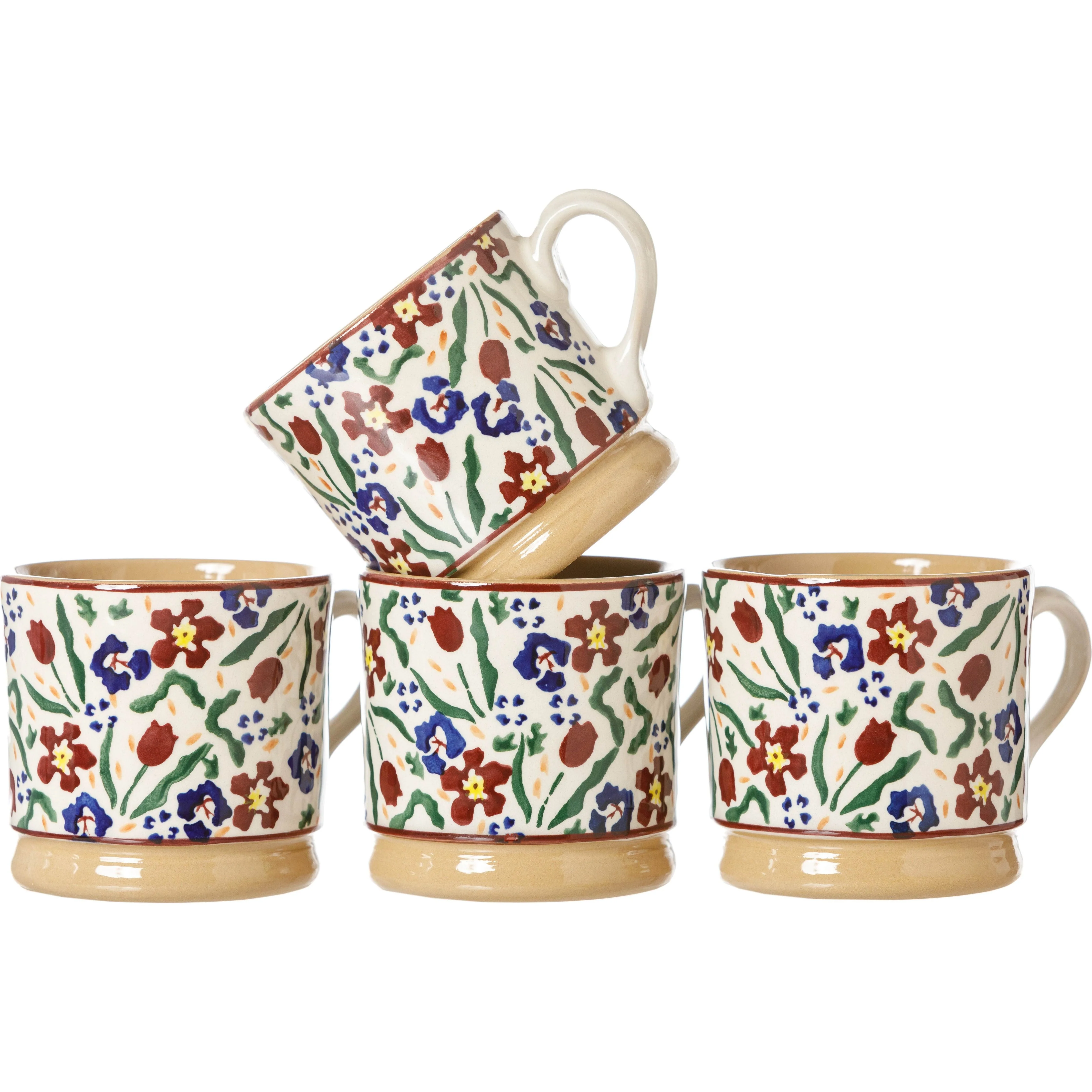 4 Small Mugs