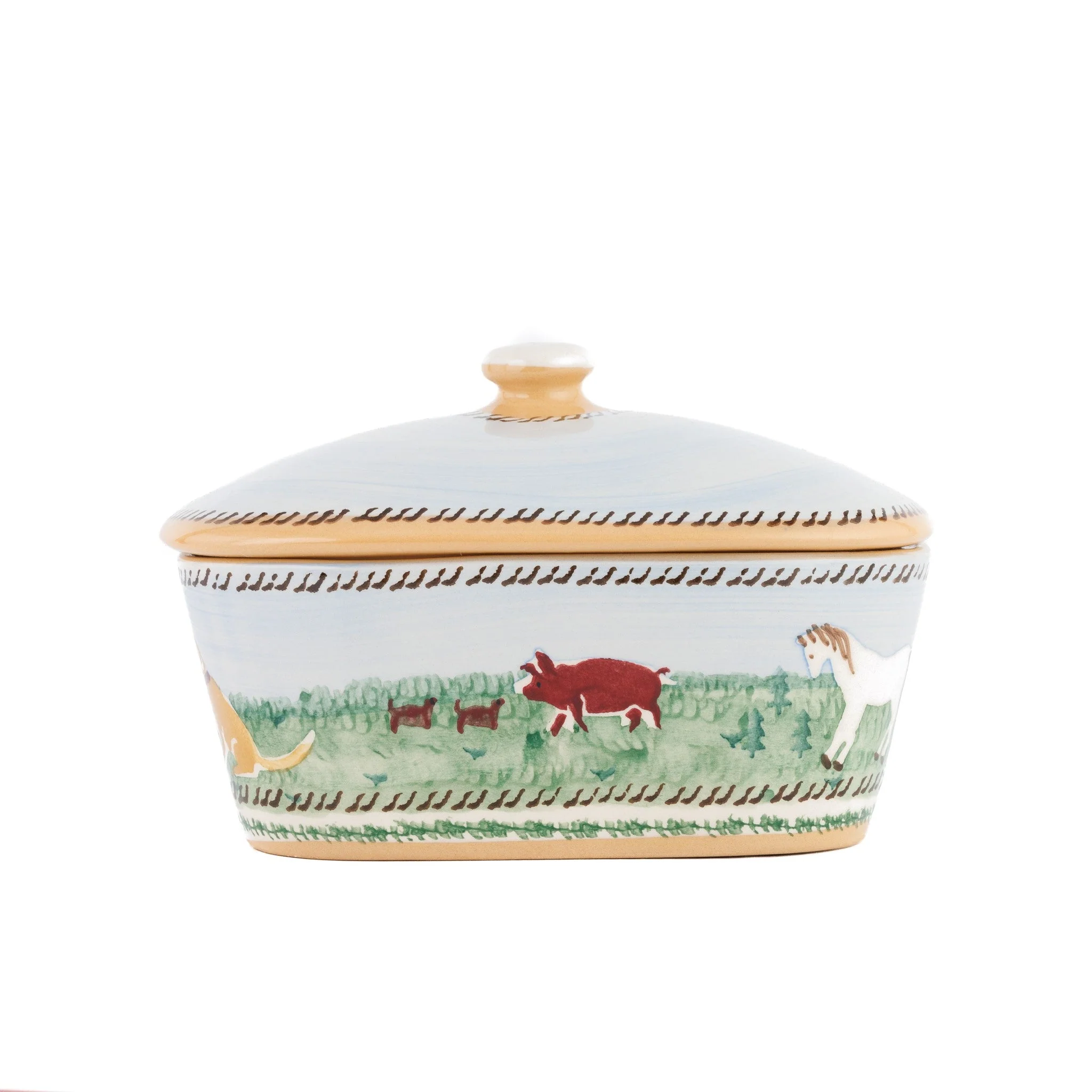 Covered Butterdish