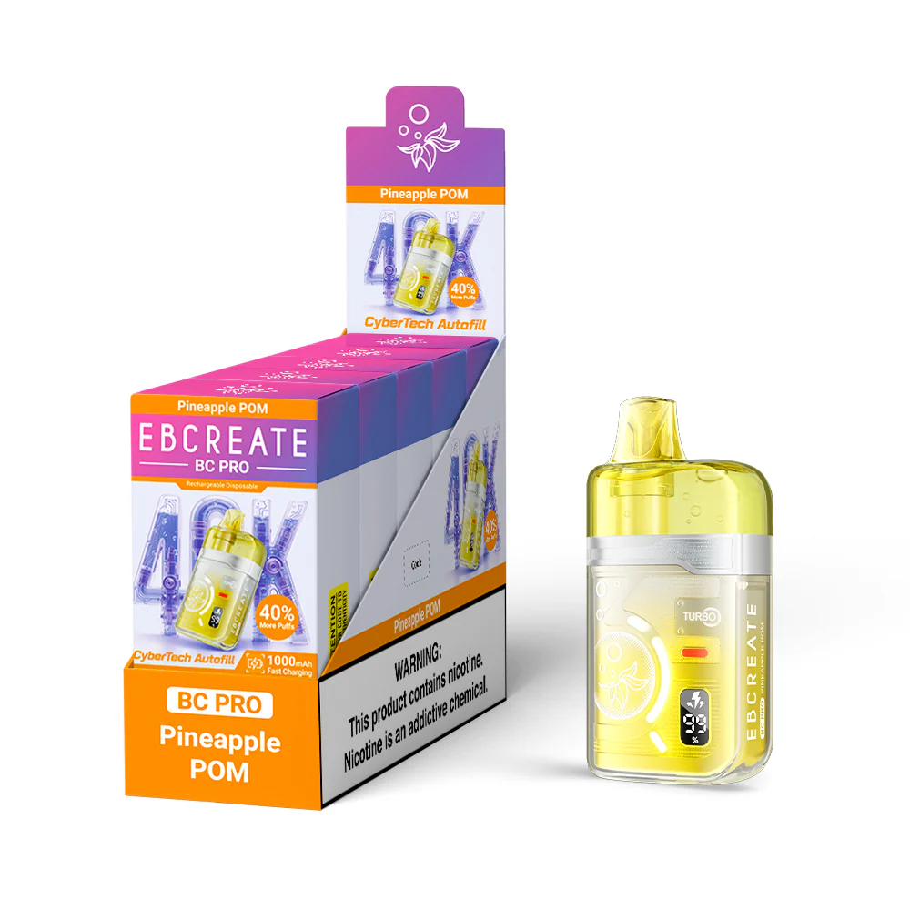 EBCREATE BC PRO oplaadbare wegwerpvape (alle smaken)