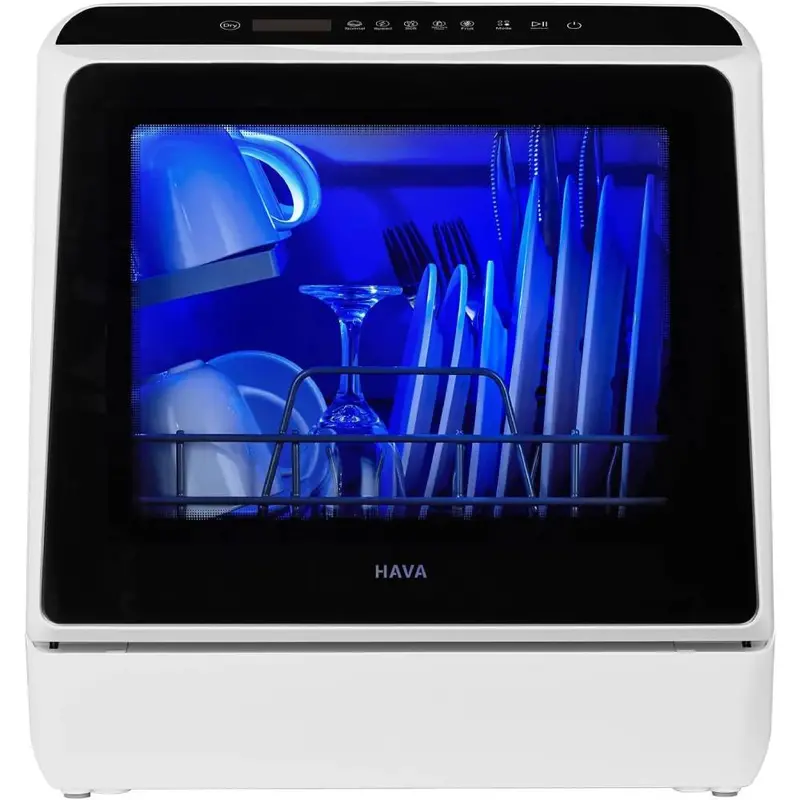 Zmywarka HAVA Compact – 6 programów, zintegrowany system wodny 5L do małych kuchni