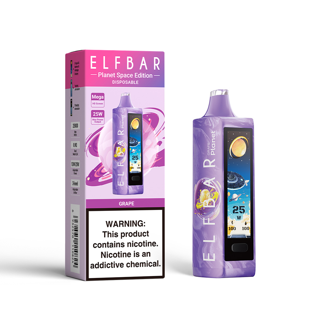 ELF BAR PLANET 25K oplaadbare wegwerpvape (alle smaken)