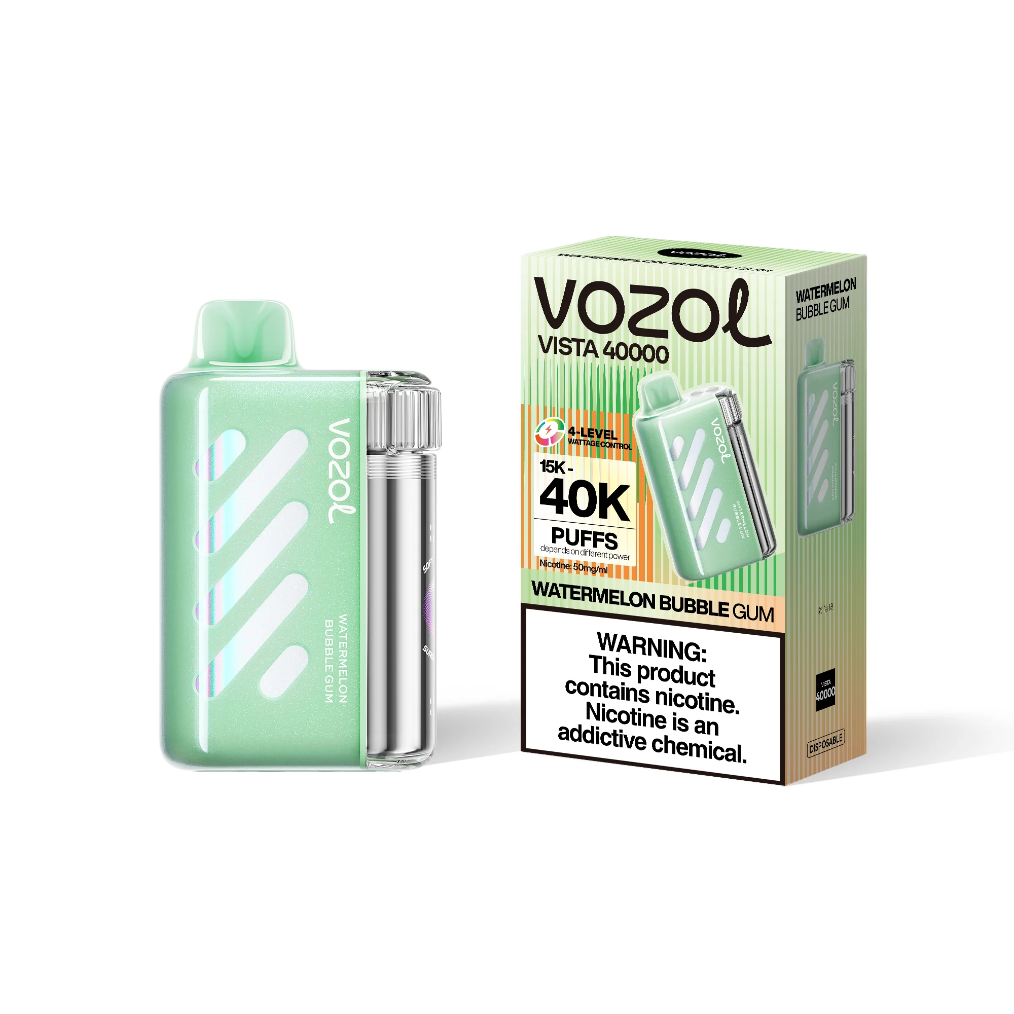 VOZOL VISTA 40K wegwerpvape (alle smaken)