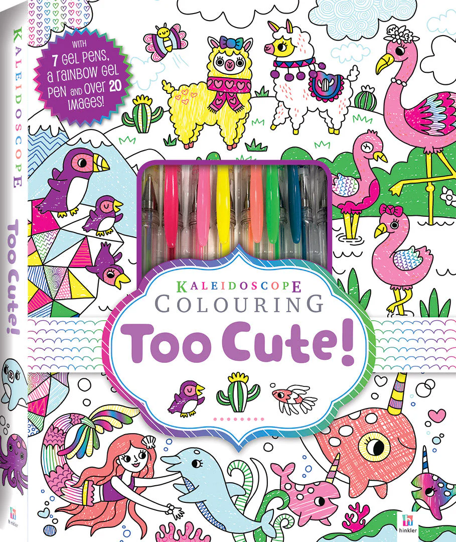Kaleidoscope Colouring Too Cute! Kit