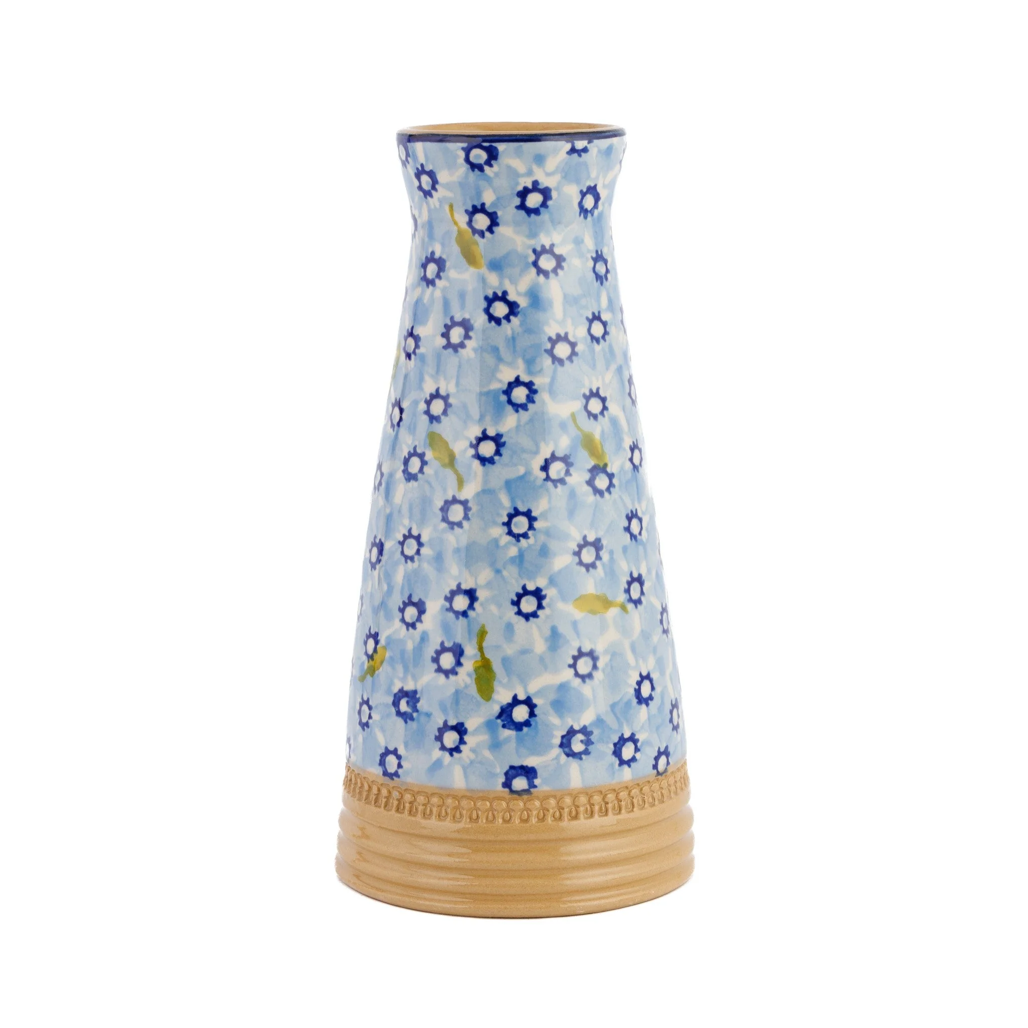 Small Tapered Vase Light Blue