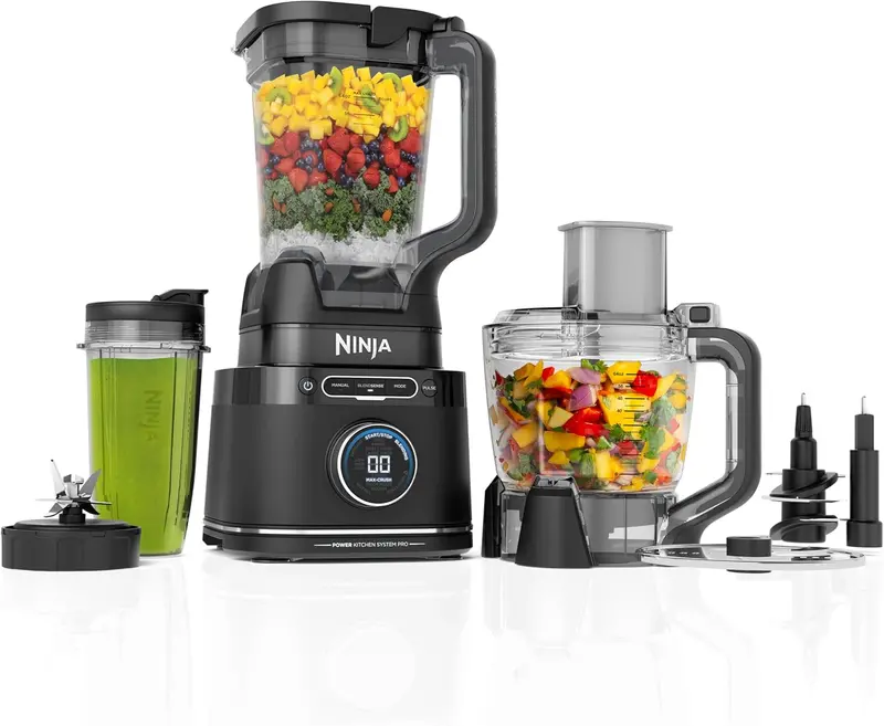 Blender Ninja do koktajli, mrożonych napojów, koktajli mlecznych i siekania warzyw – wszechstronne narzędzie kuchenne.