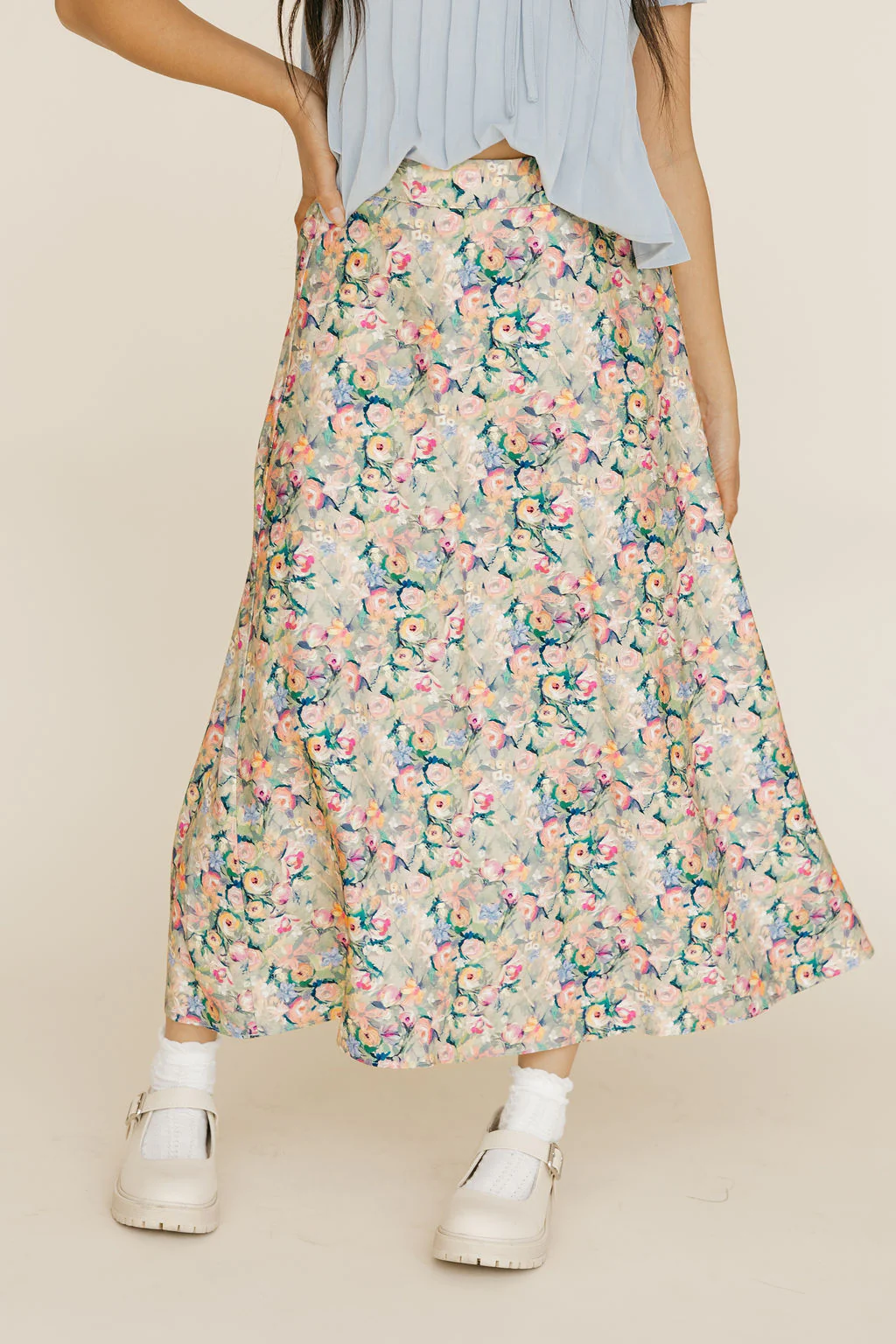 Laine Skirt-Floral Multi
