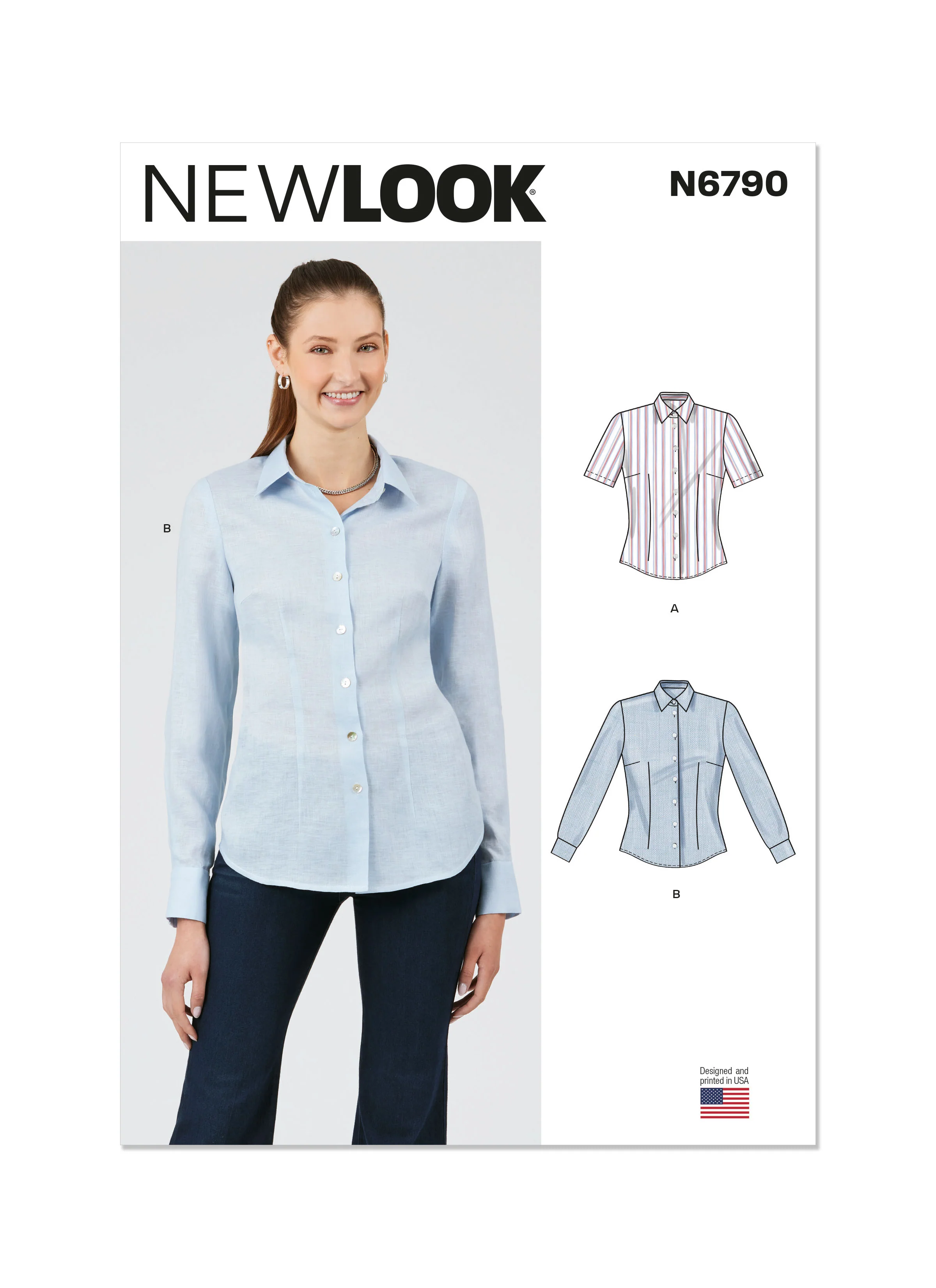 Newlook Pattern 6790 Misses Top Vest