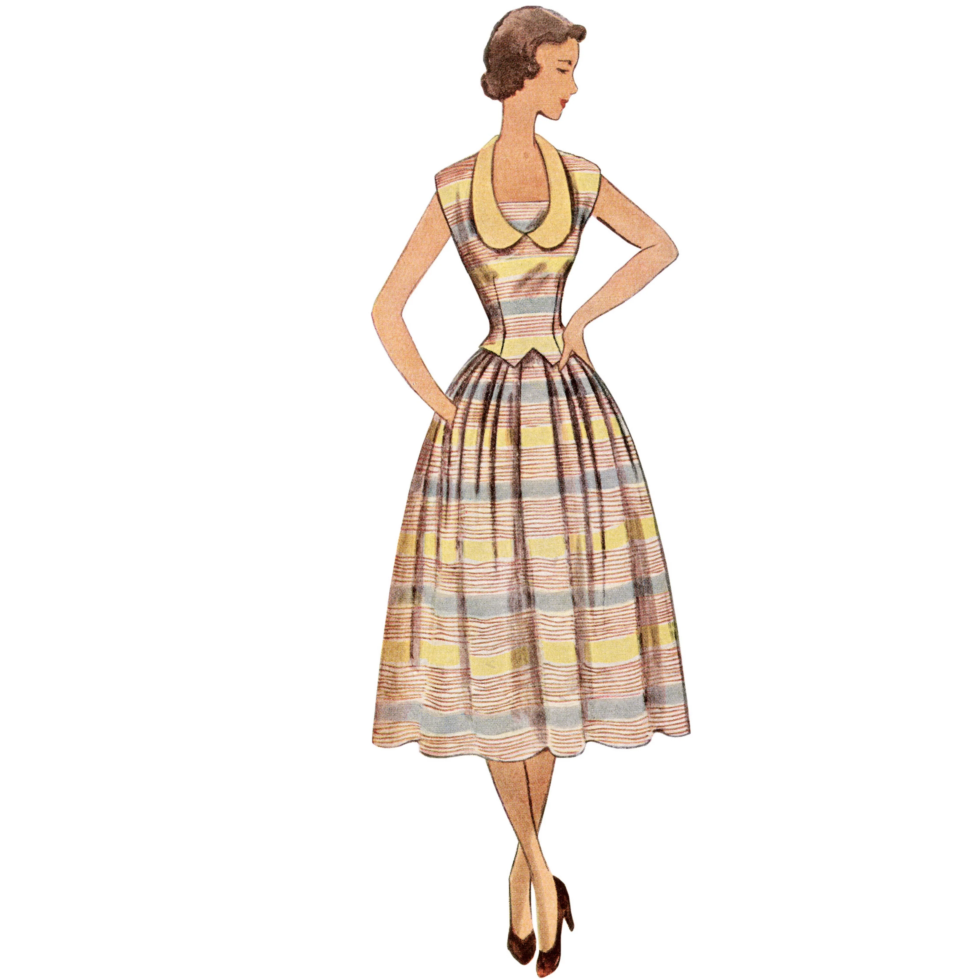 Simplicity Pattern 9676 Misses Dress