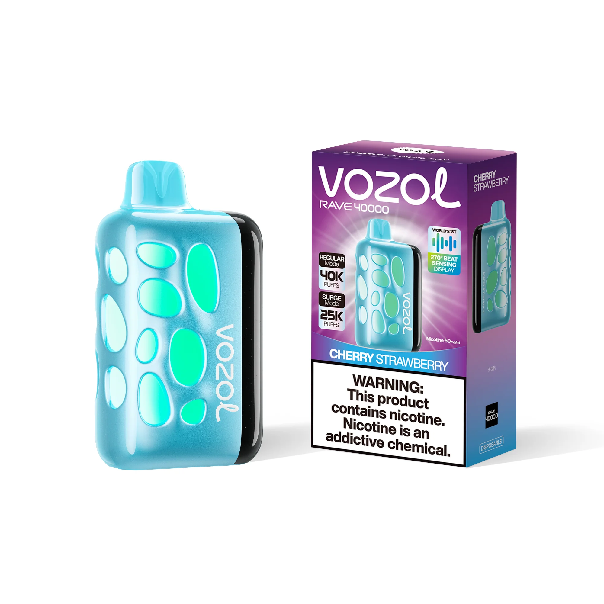 VOZOL RAVE 40K wegwerpvape (alle smaken)