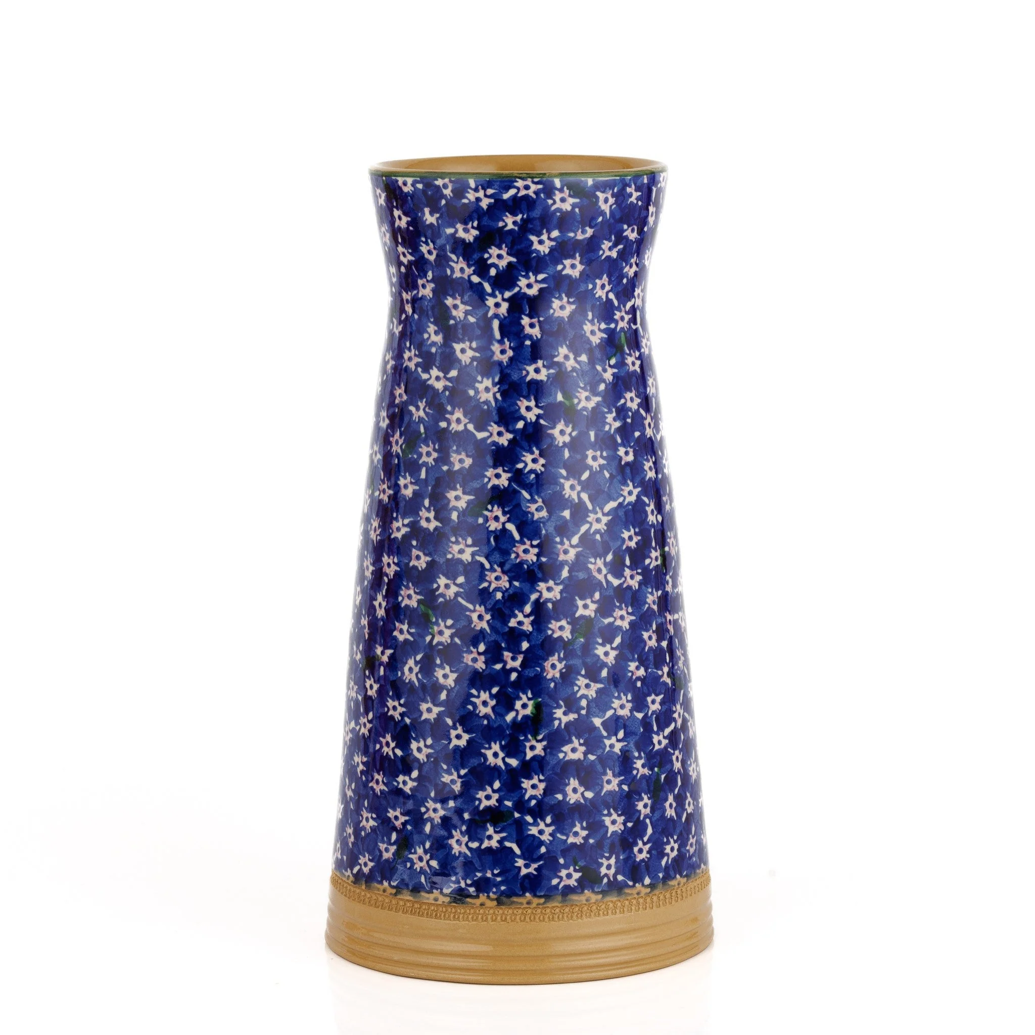 Large Tapered Vase Dark Blue