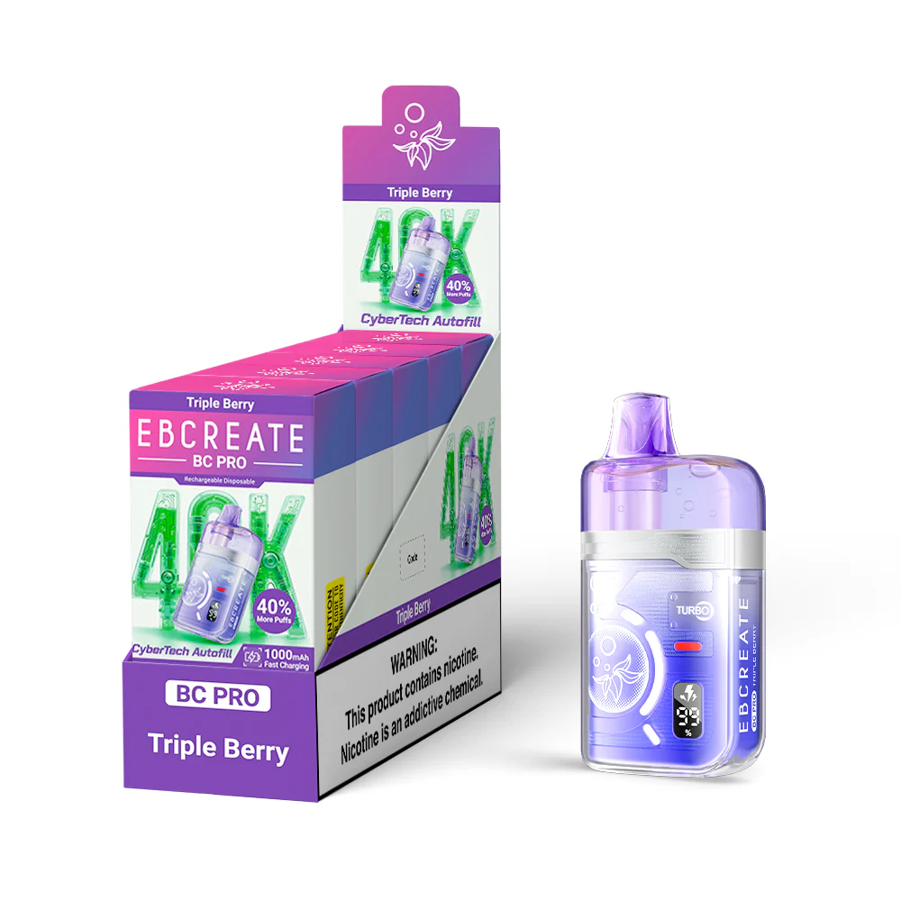 EBCREATE BC PRO oplaadbare wegwerpvape (alle smaken)
