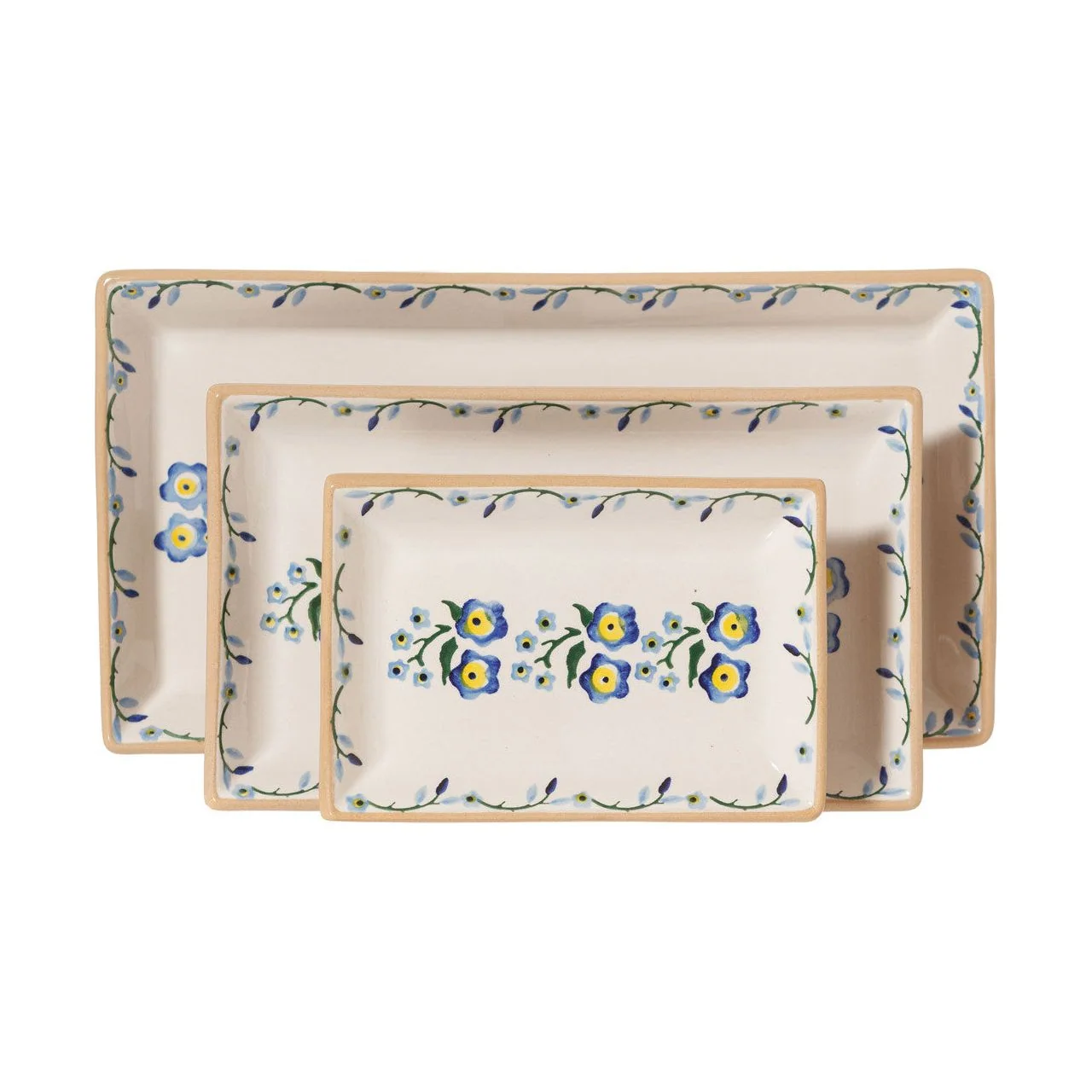 Nest Of 3 Rectangle Dishes