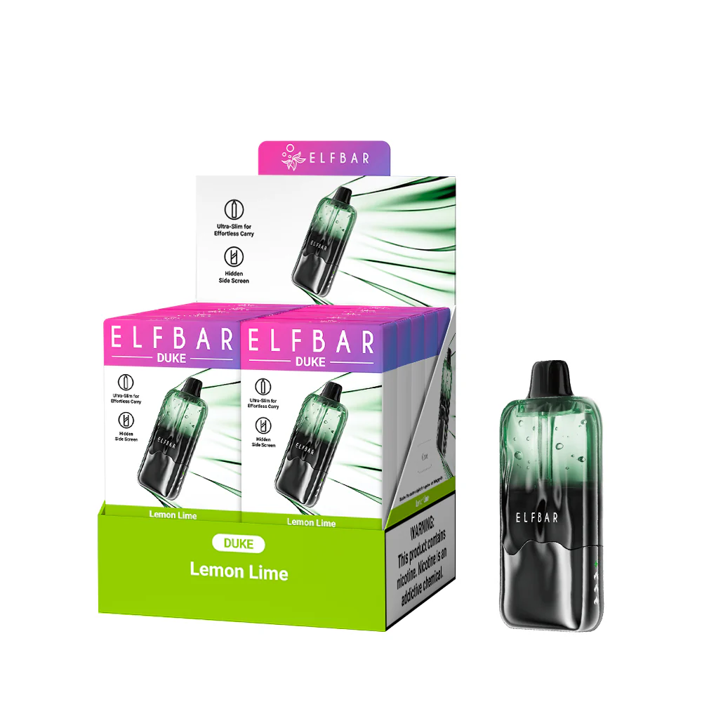 ELFBAR DUKE oplaadbare wegwerpvape (alle smaken)