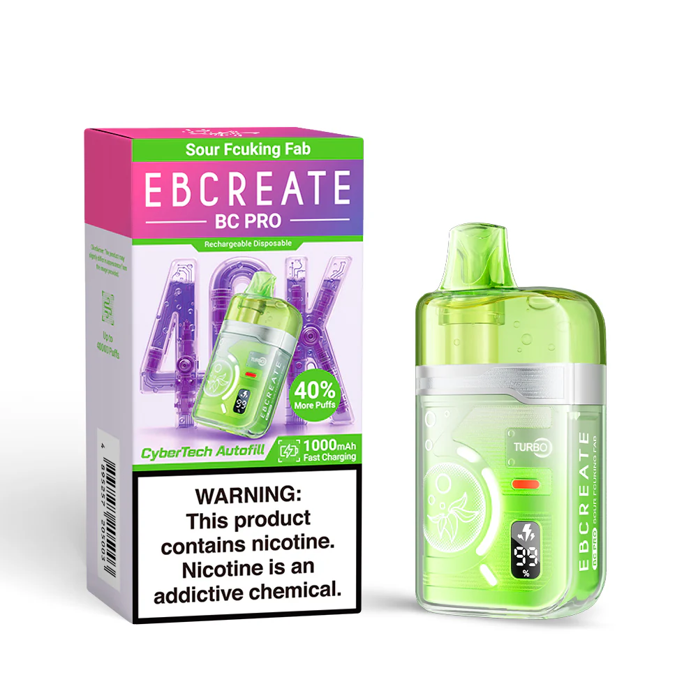 EBCREATE BC PRO oplaadbare wegwerpvape (alle smaken)