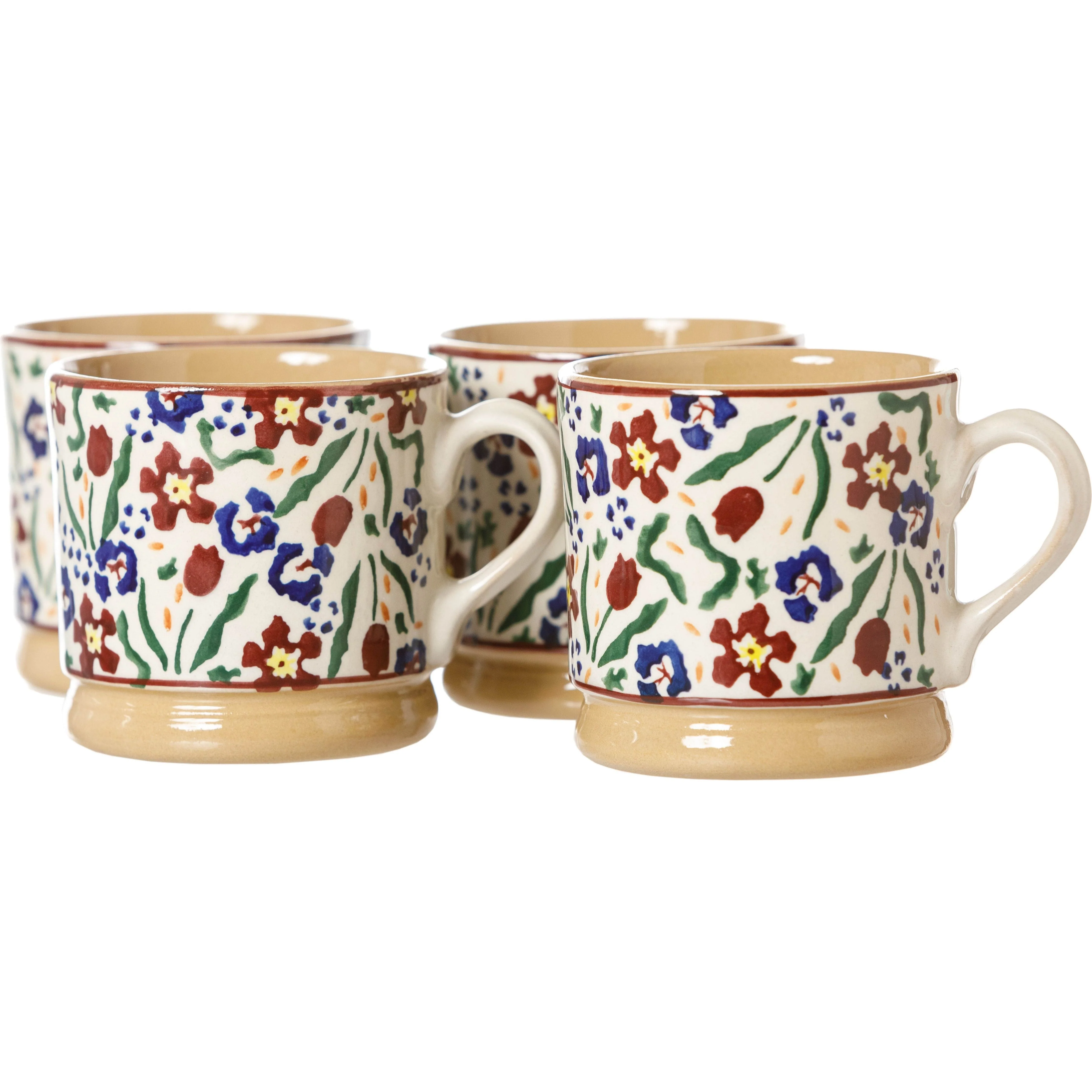4 Small Mugs