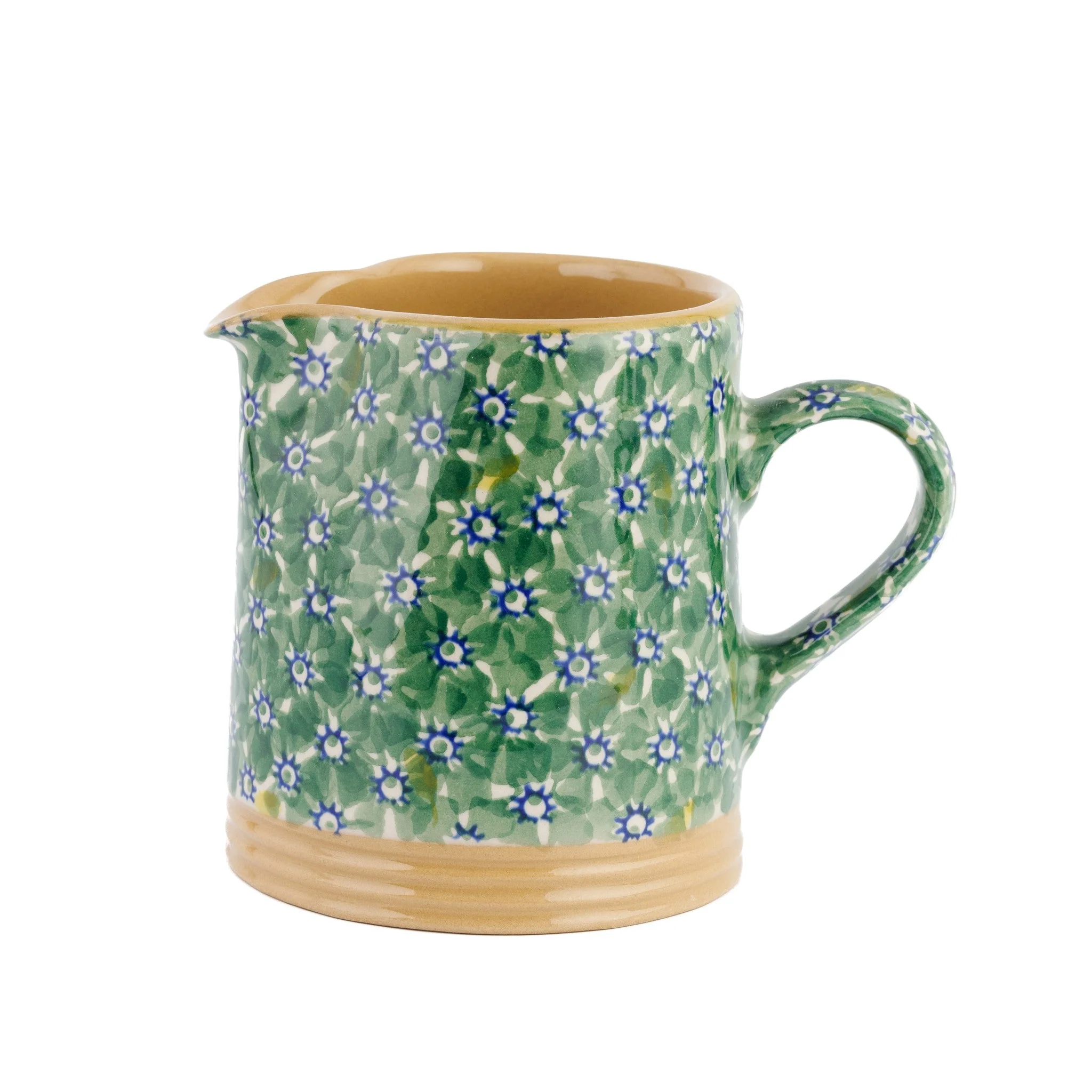 Small Cylinder Jug Green