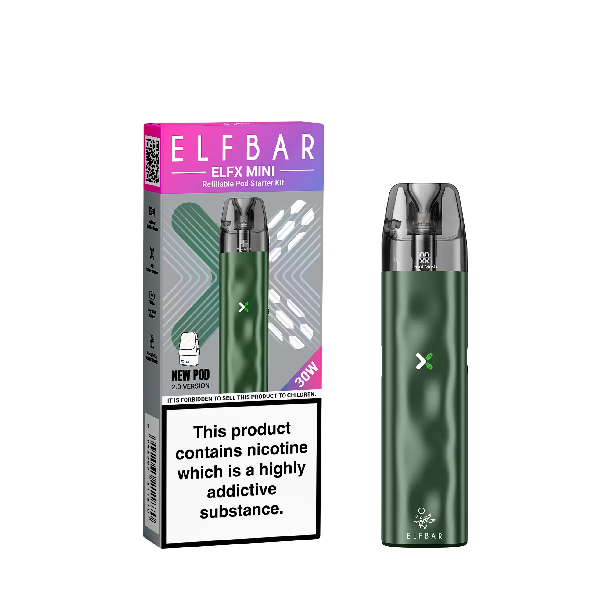 ELFBAR ELFX Mini hervulbare podkit