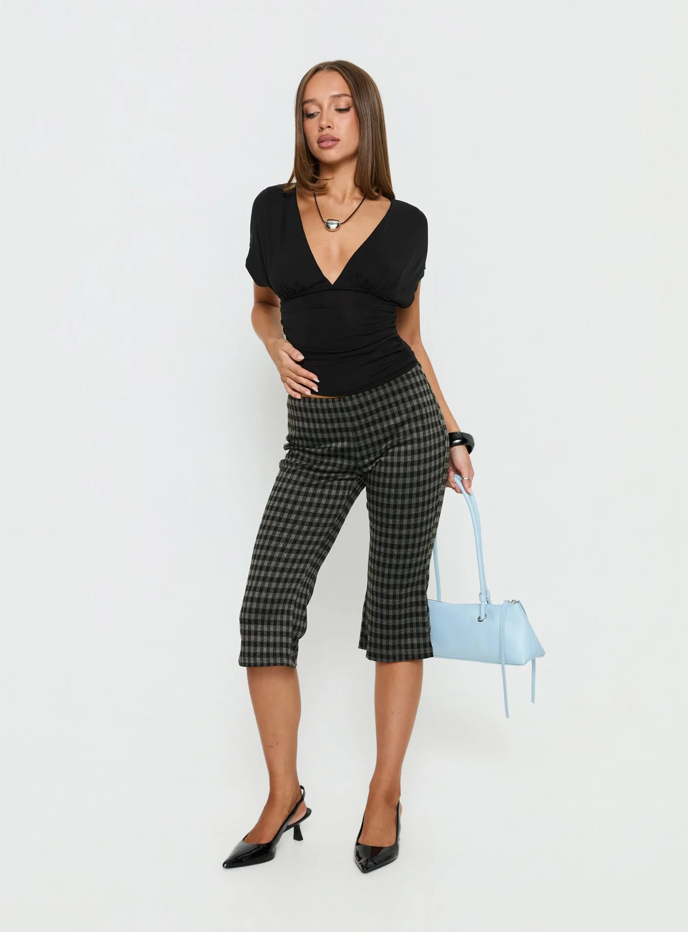 Lights Are Off Capri Pants Multi
