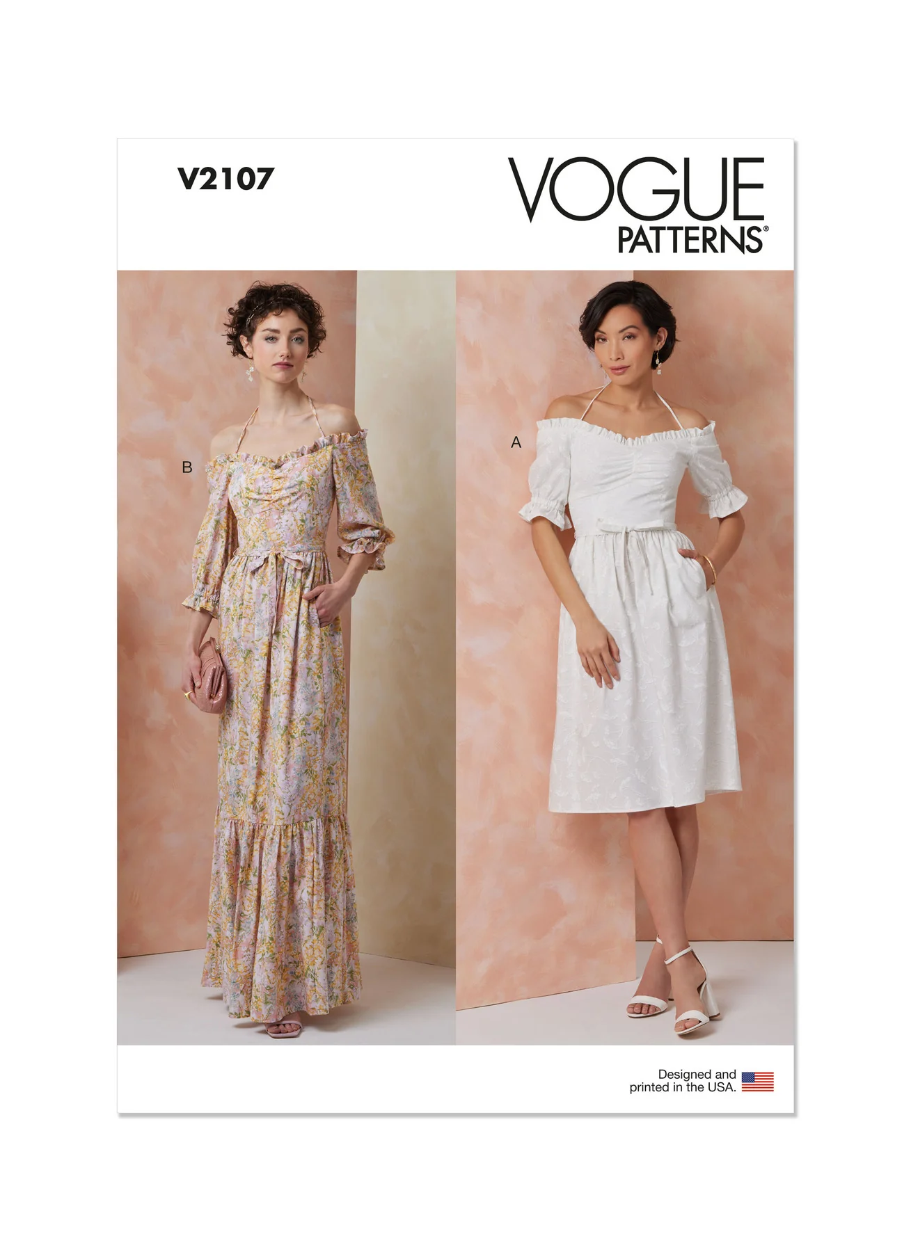 Vogue Pattern V2107 Misses