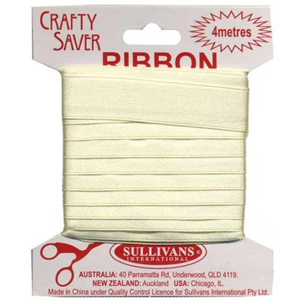 Crafty Saver Satin Ribbon, 16mm x 4m