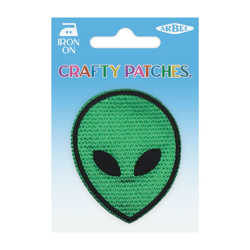 Arbee Crafty Patch, Alien- 1pc