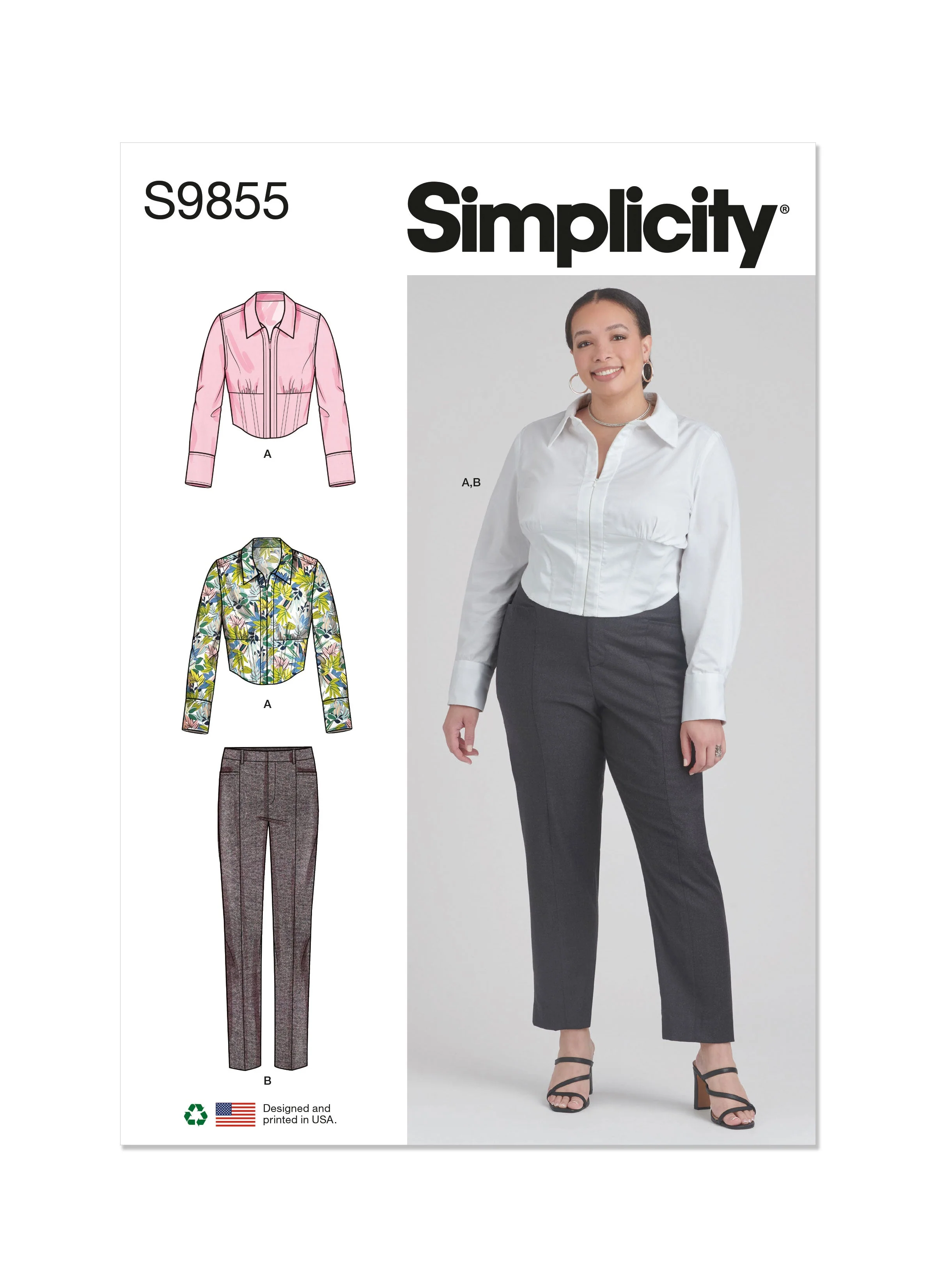 Simplicity Pattern S9855 Misses