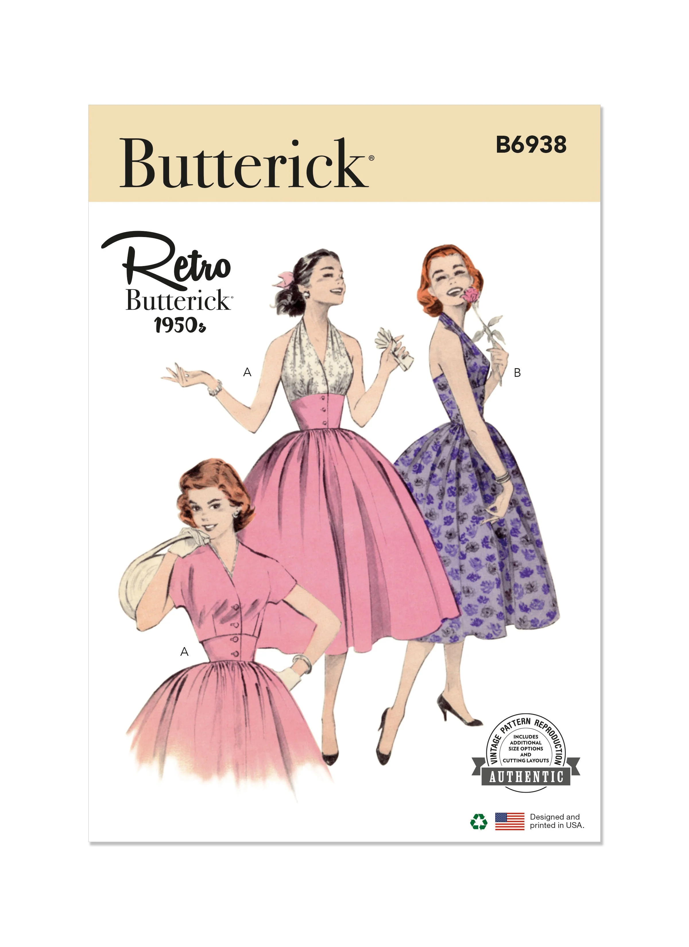 Butterick Pattern B6938 Misses