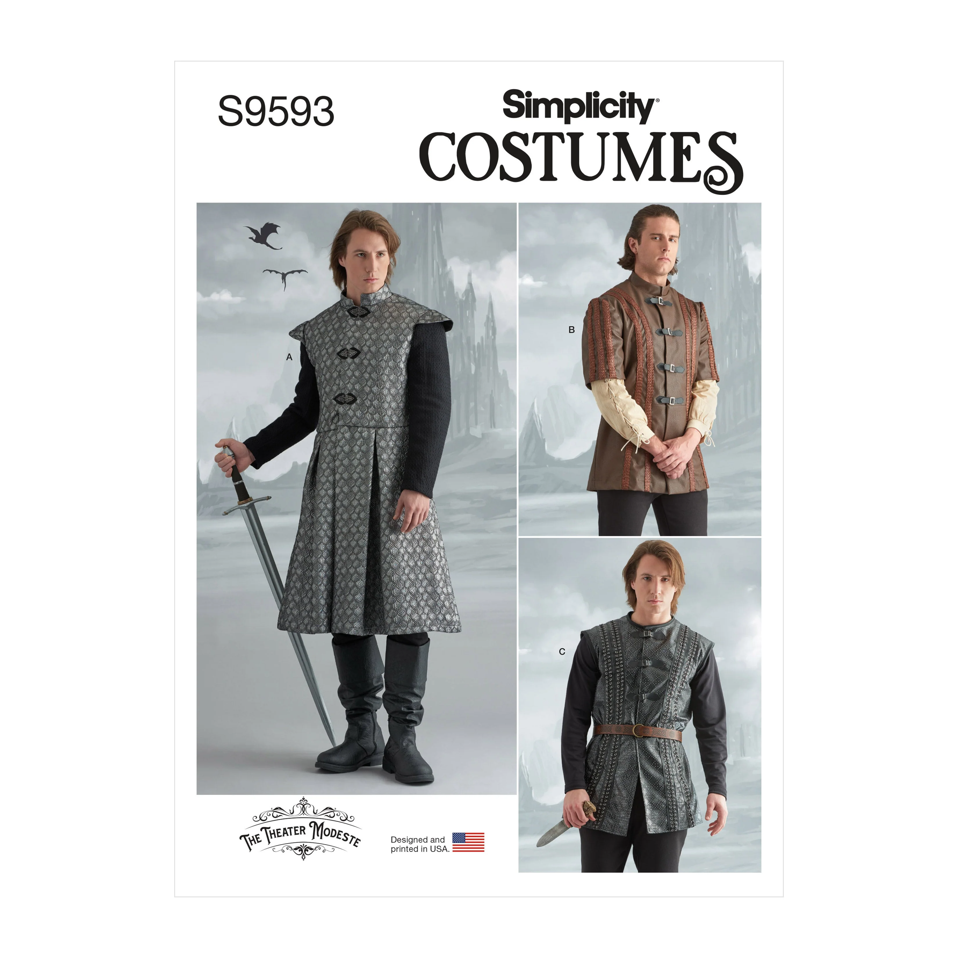 Simplicity Pattern SS9593 Men