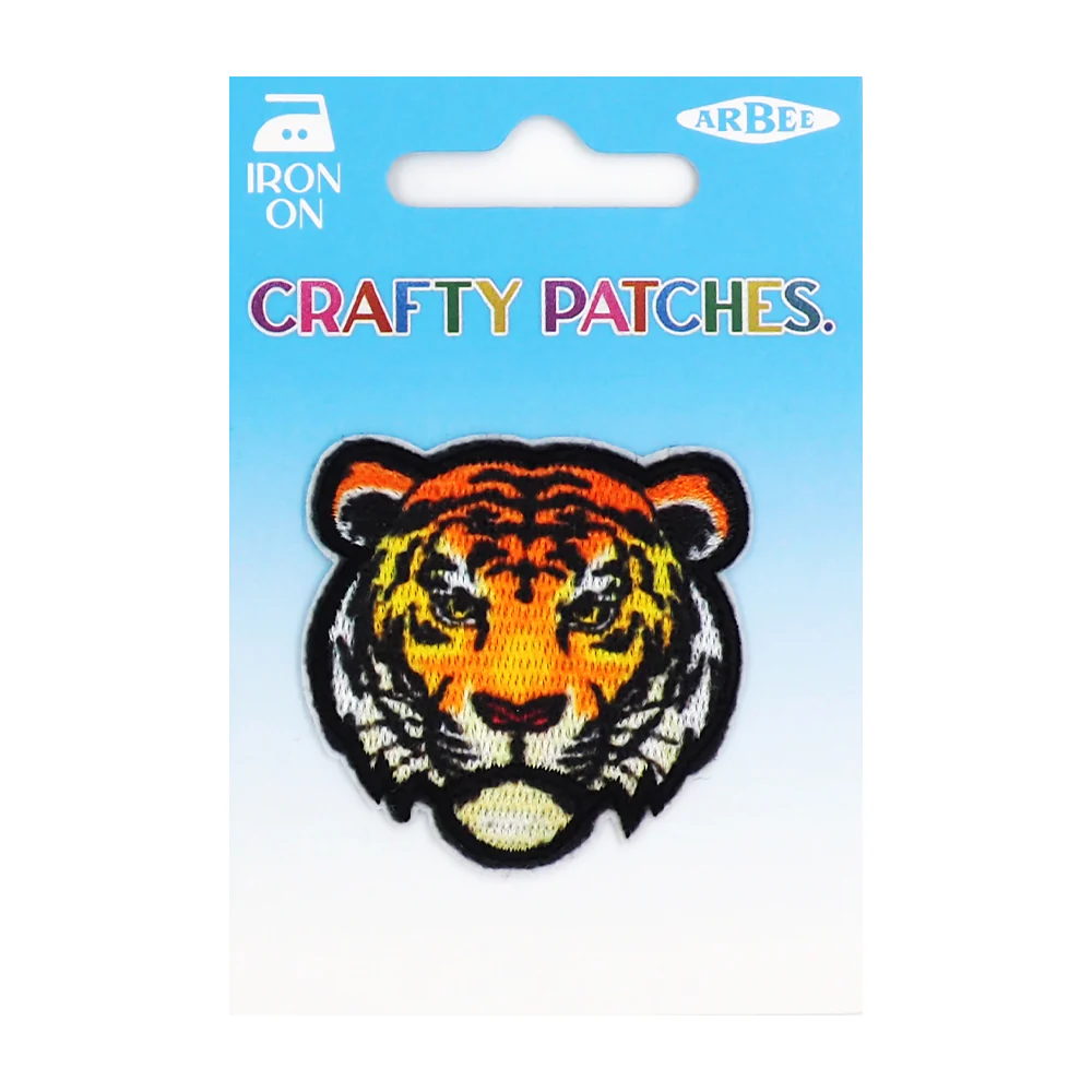 Arbee Crafty Patch, Tiger- 1pc