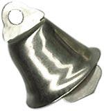 Sullivans Liberty Bells, Silver 6mm- 30pc