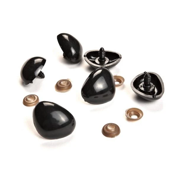 Sullivans Black Noses 6pc- 32 x 25mm