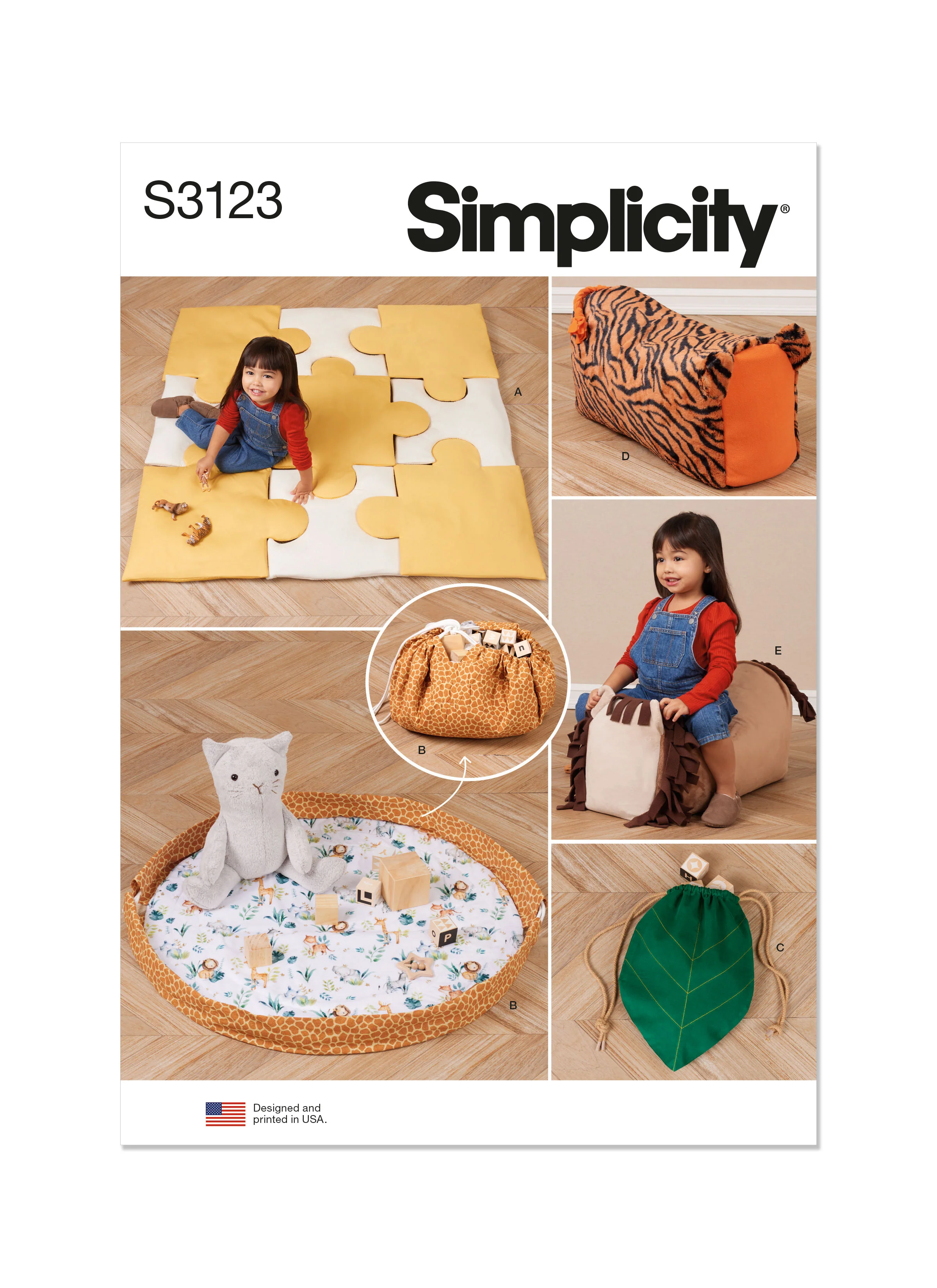 Simplicity Pattern S3123 Accessories