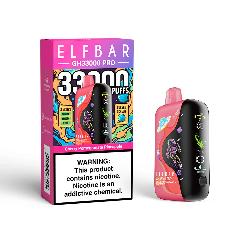 ELFBAR GH33000 PRO oplaadbare wegwerpvape (alle smaken)