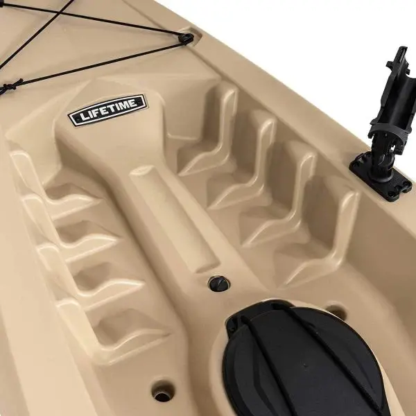 Kajak wędkarski Lifetime Tamarack Angler – 100 cali, w tym wiosła (zestaw 2 szt.)