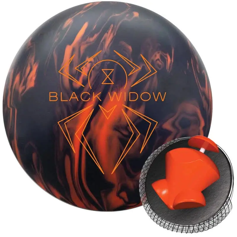 Kula do kręgli Hammer Black Widow 3.0 z żywicy reaktywnej – potencjał optymalnego chwytu.