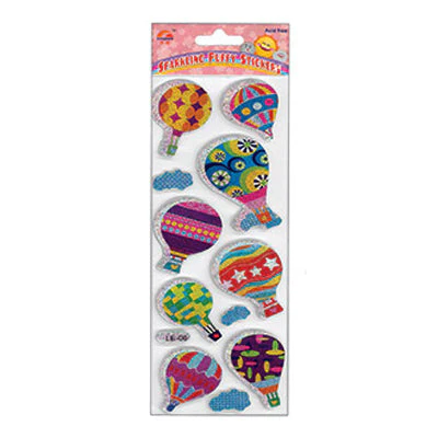 Sullivans Puffy Sticker, Air Balloons
