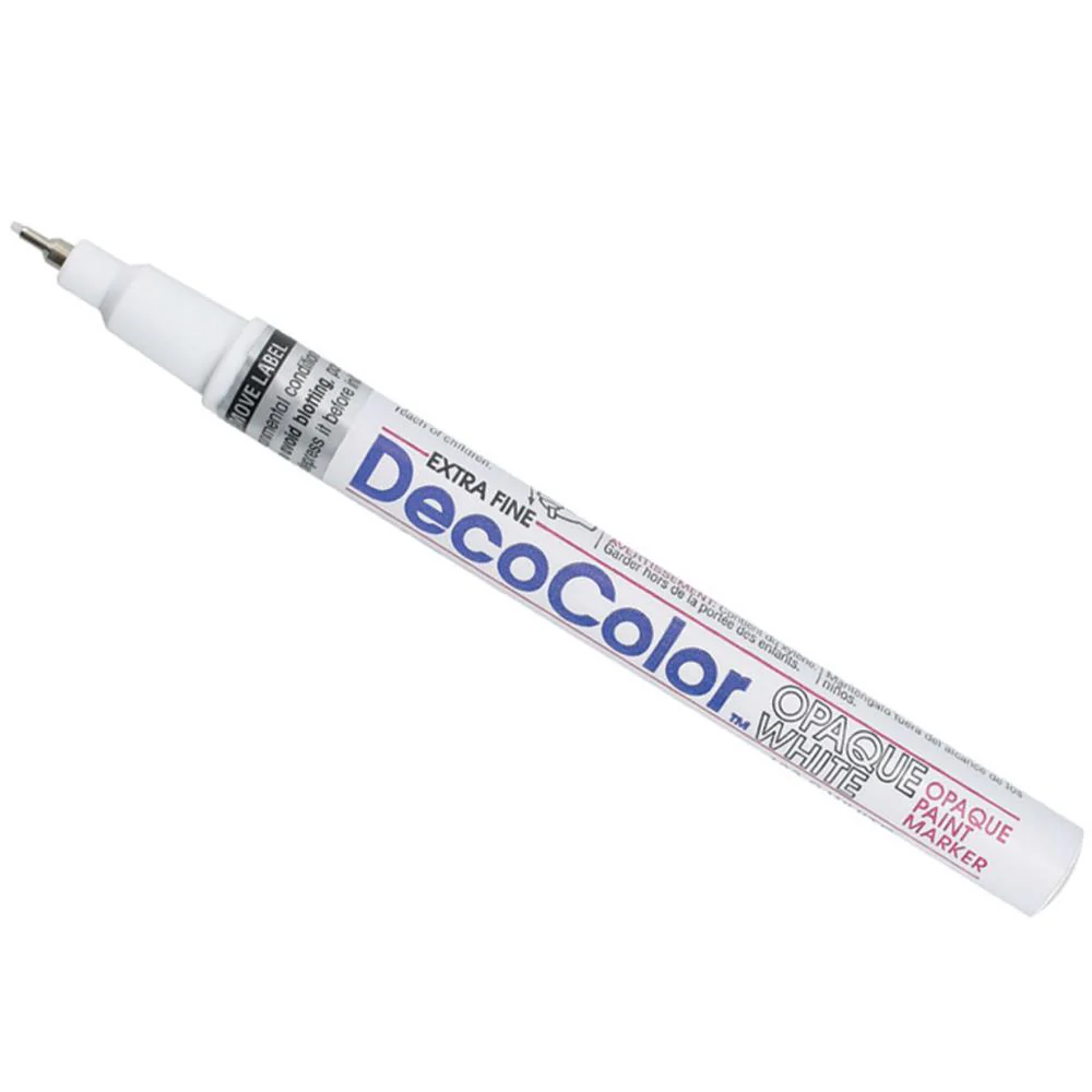 Decocolor Extra Fine  Opaque Paint Marker, White