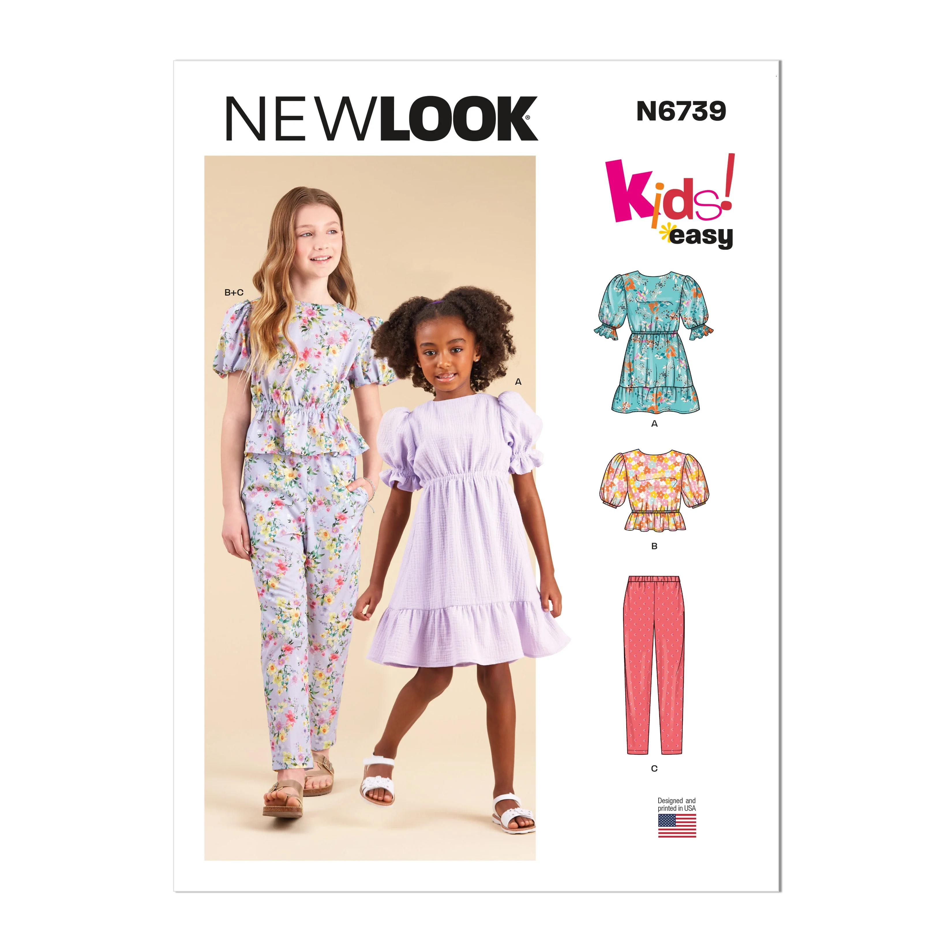 Newlook Pattern 6739 Children