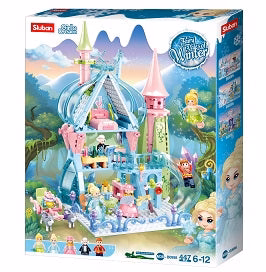 Sluban Fairy Tales Of Winter Fairy Tale Castle- 447pc