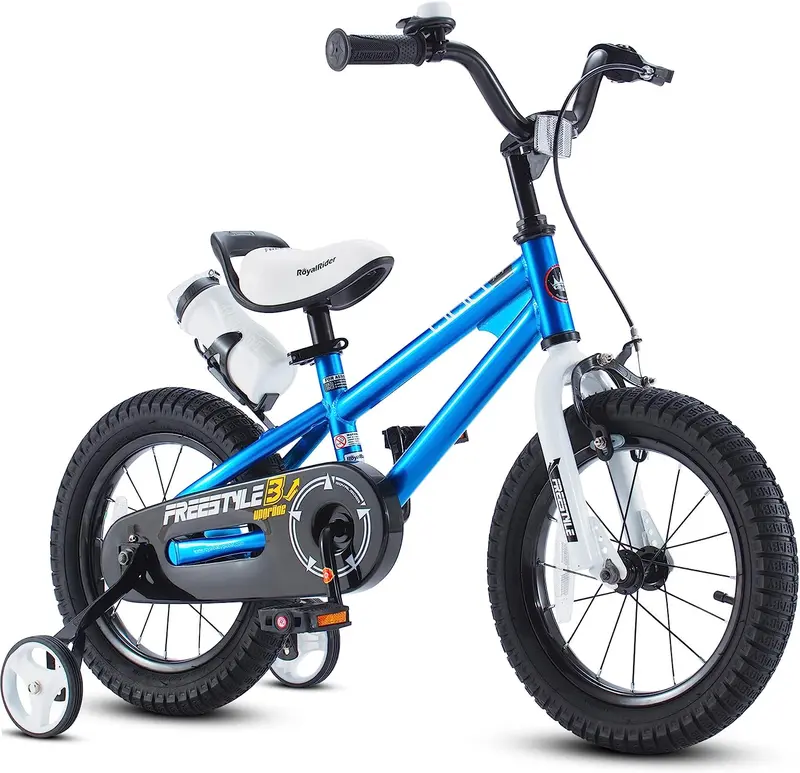 Rower dziecięcy Royalbaby Freestyle BMX z kółkami bocznymi i stojakiem