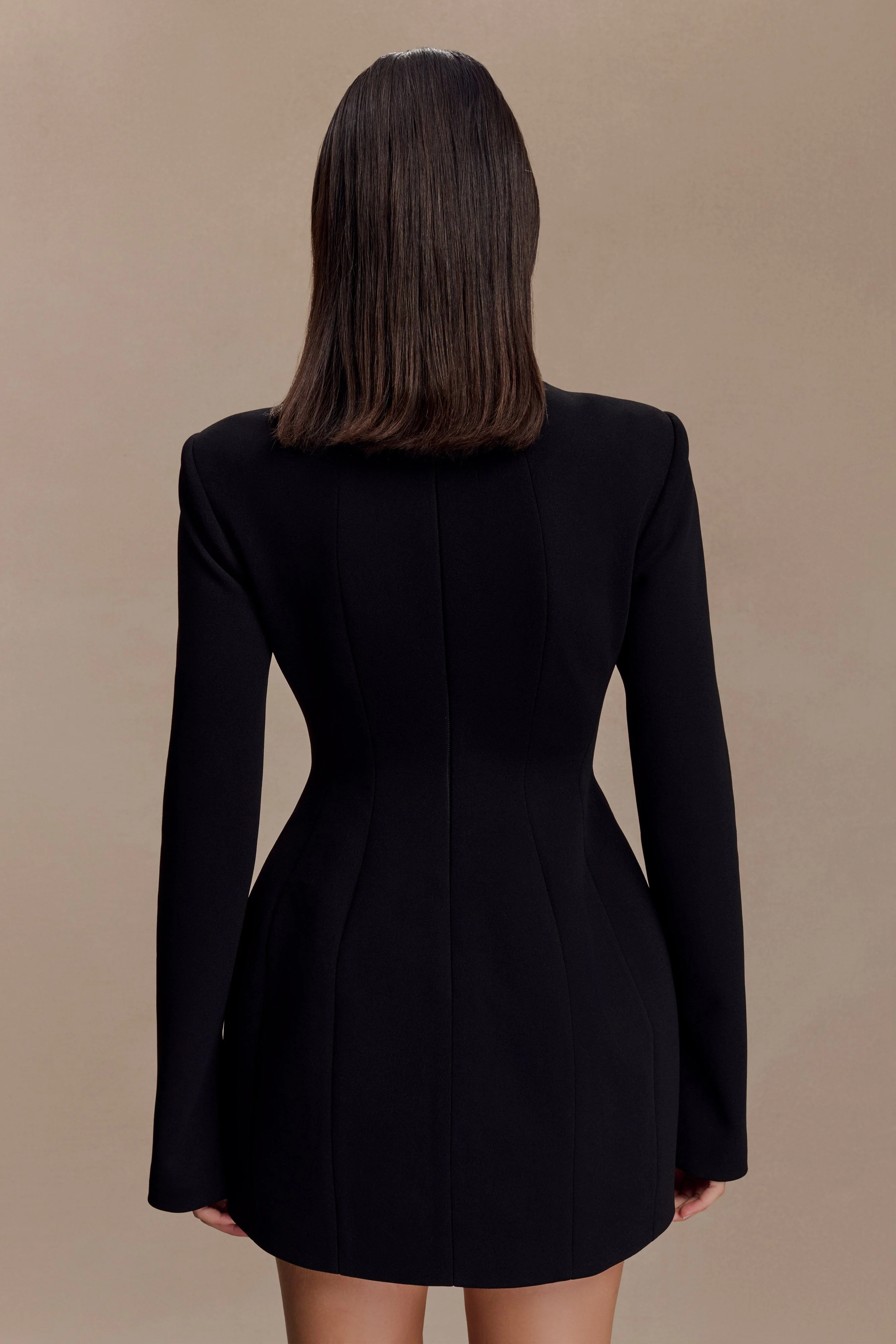 Michelle Cut Out Mini Dress - Black